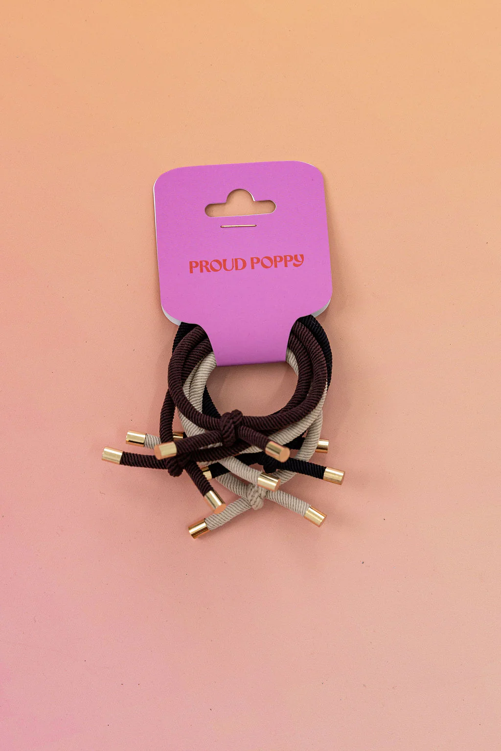 6 Pack Hair Ties in Neutrals - Image 3