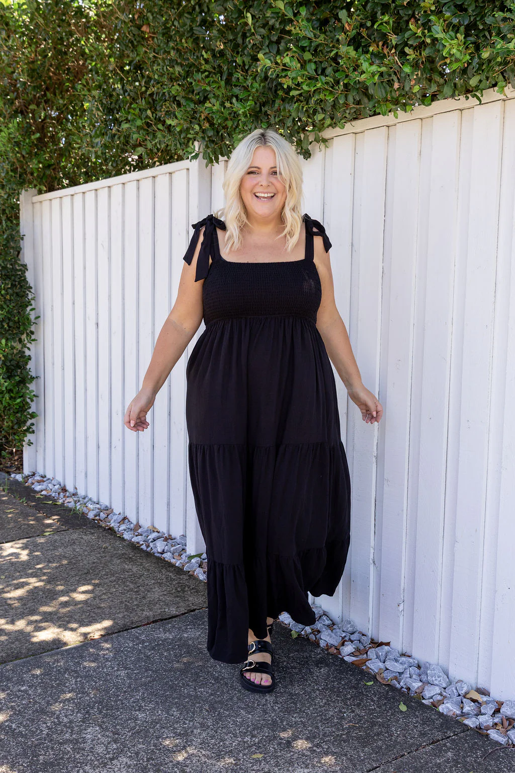 Allegra Dress in Black - Image 11