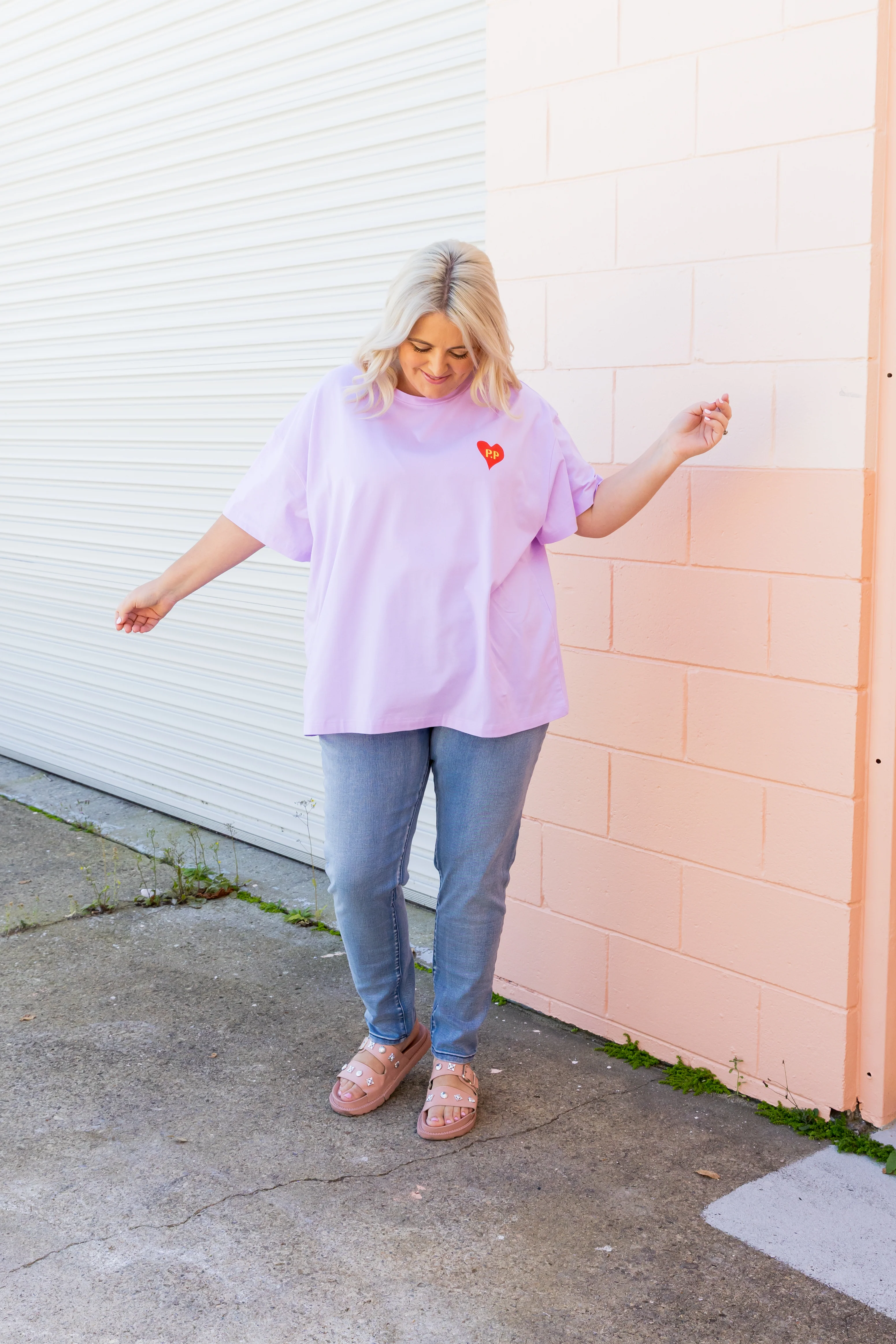 Alfie Oversized Tee In Magic - Image 10