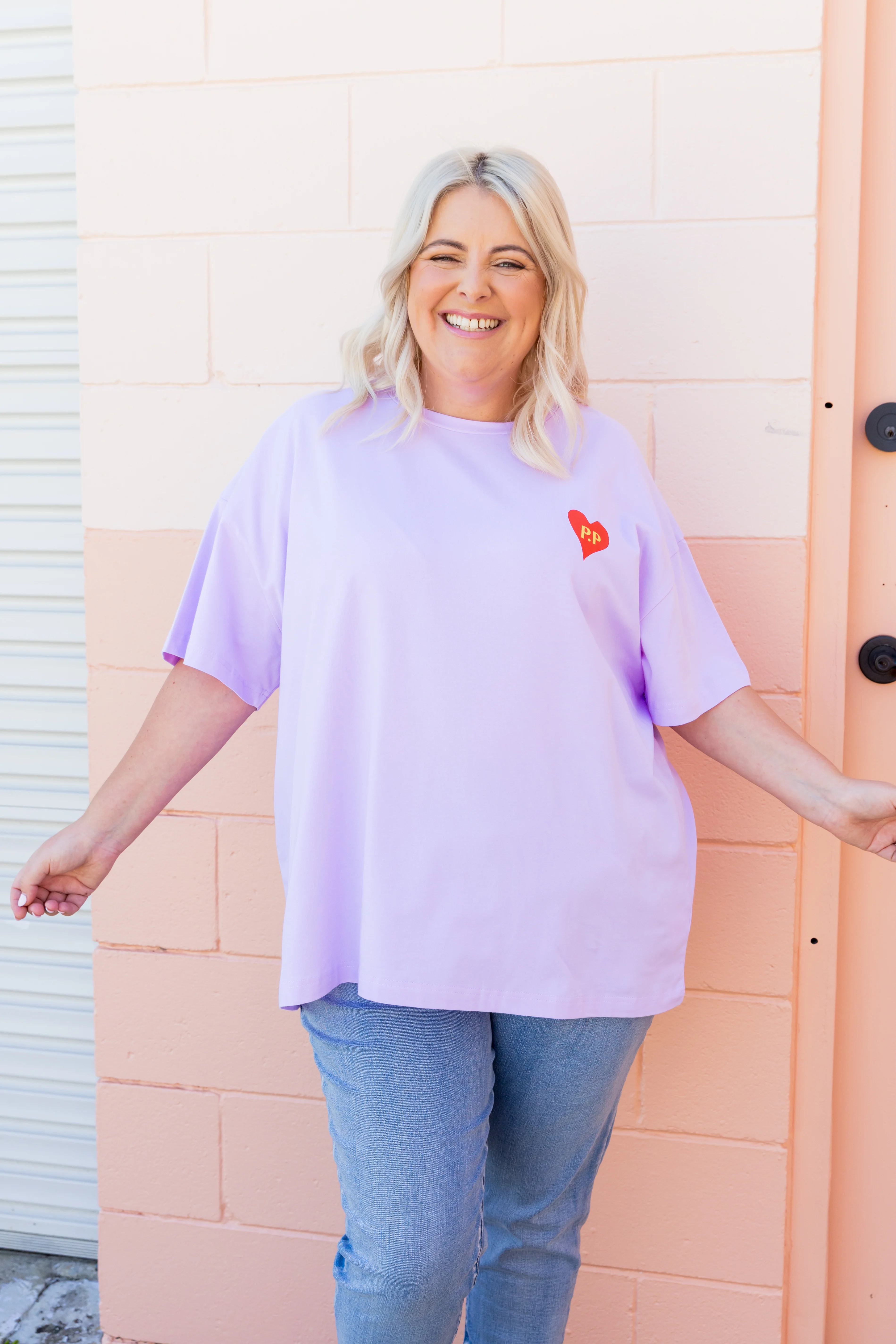 Alfie Oversized Tee In Magic - Image 4