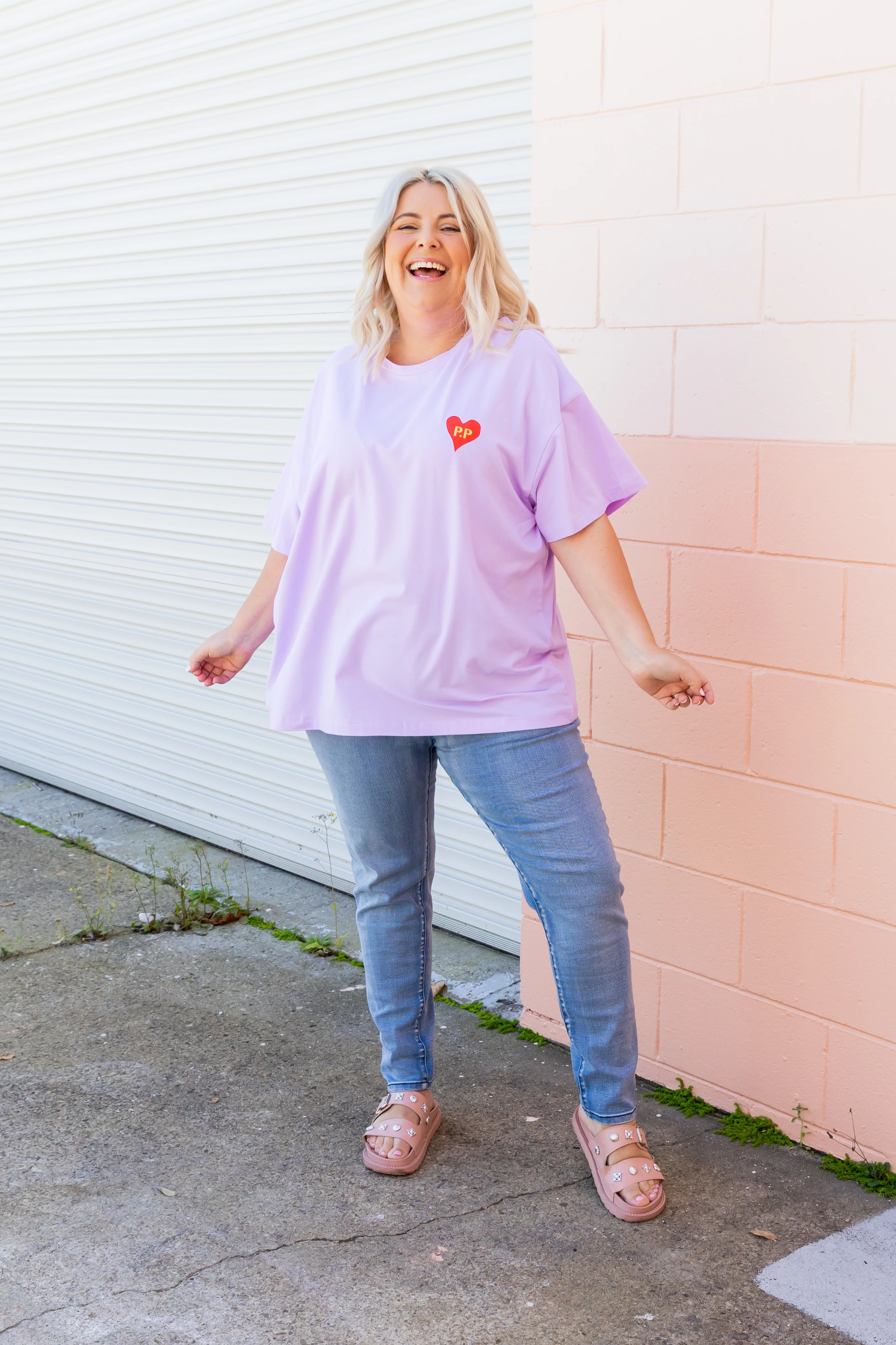 Alfie Oversized Tee In Magic - Image 9