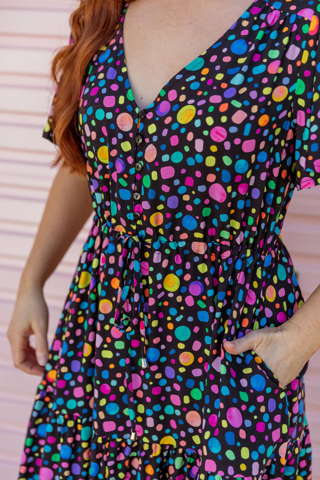 Bonnie Dress in Black Pebble by Kasey Rainbow - Image 11