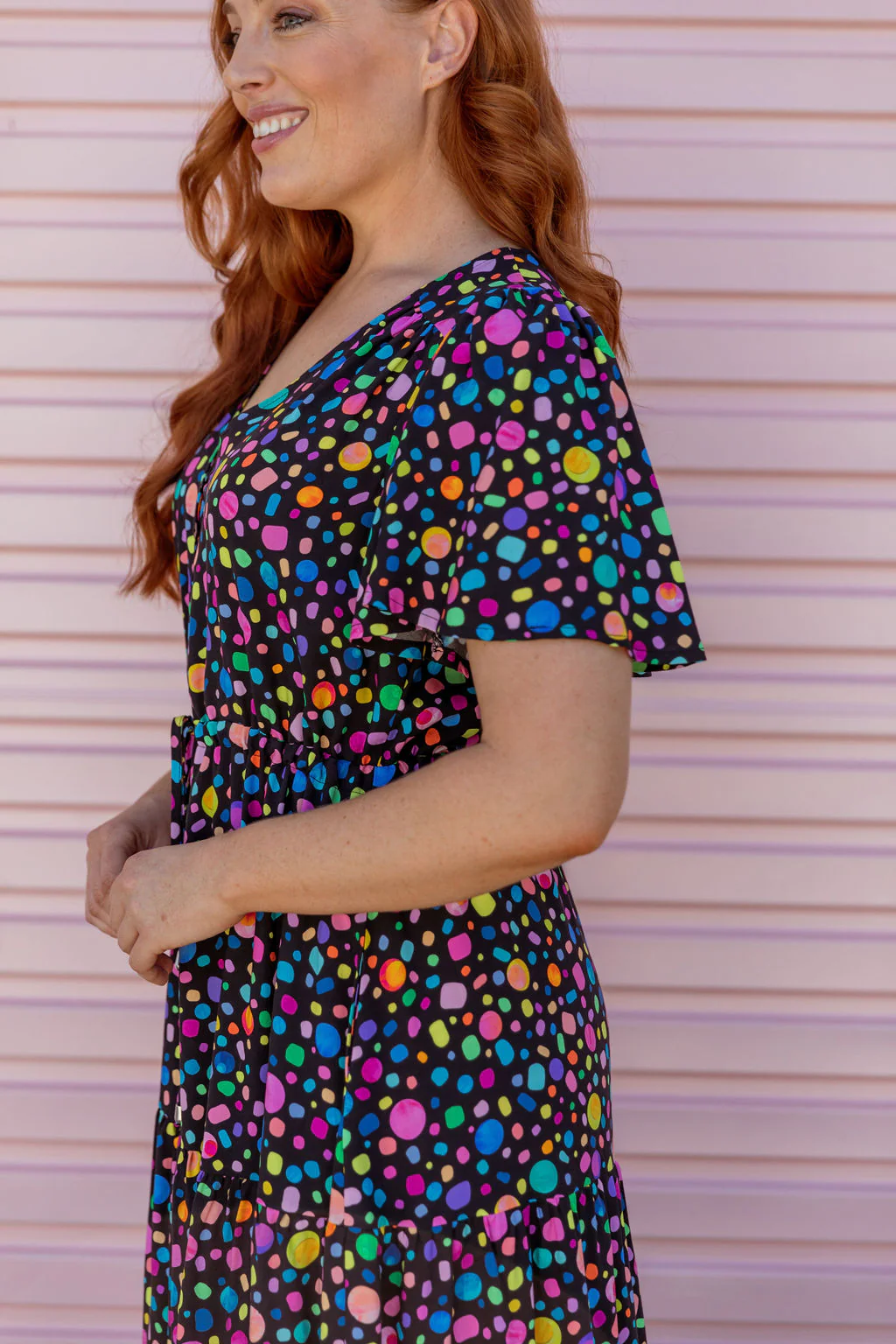 Bonnie Dress in Black Pebble by Kasey Rainbow - Image 16