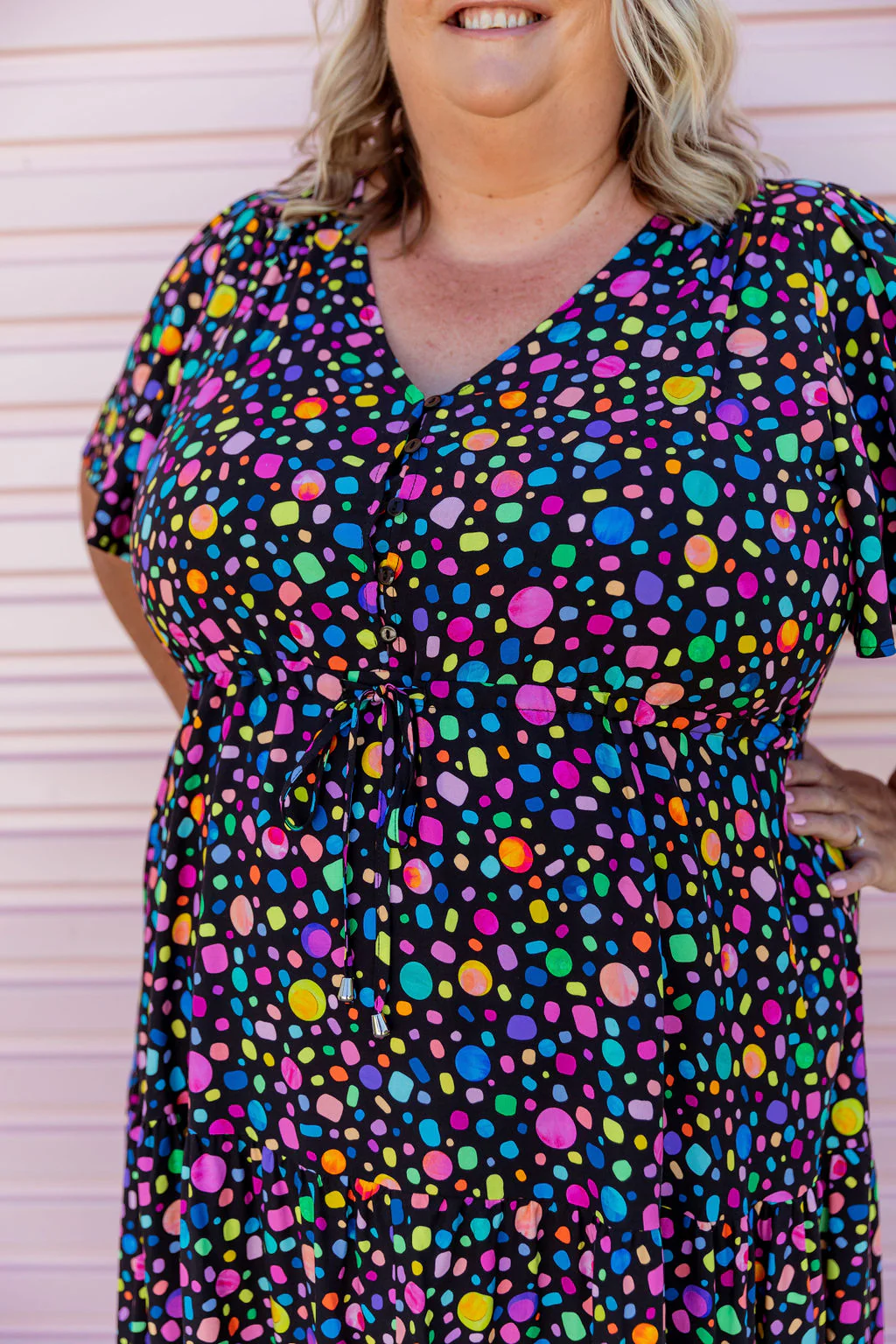 Bonnie Dress in Black Pebble by Kasey Rainbow - Image 9