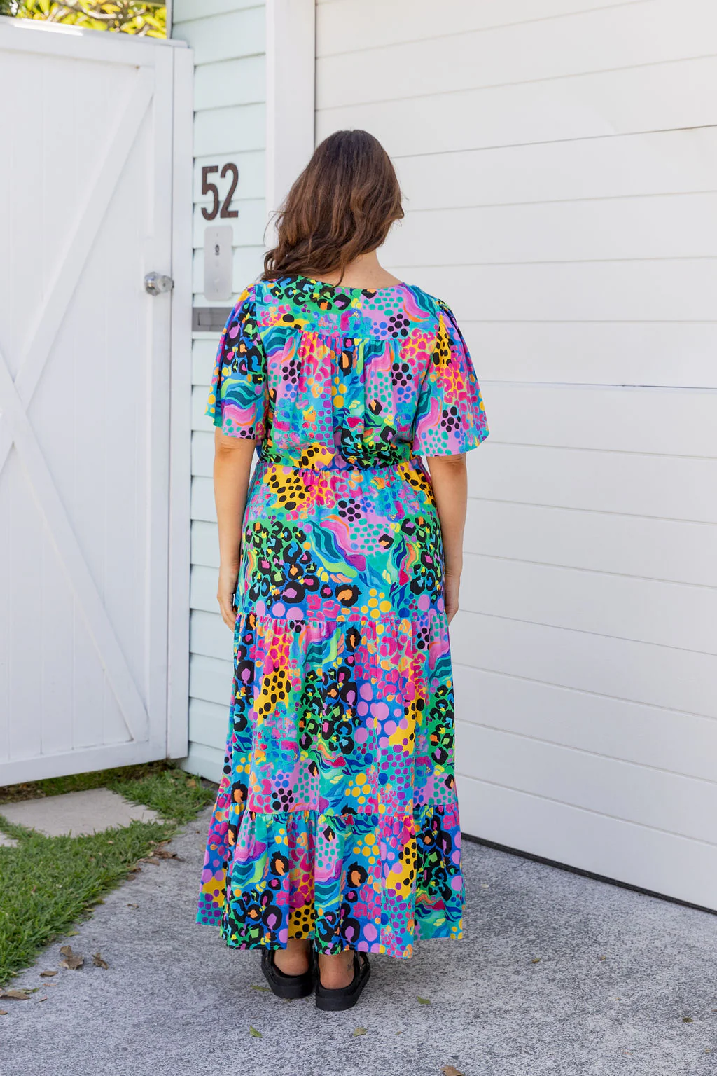 Bonnie Dress in Electric Leopard by Kasey Rainbow - Image 14
