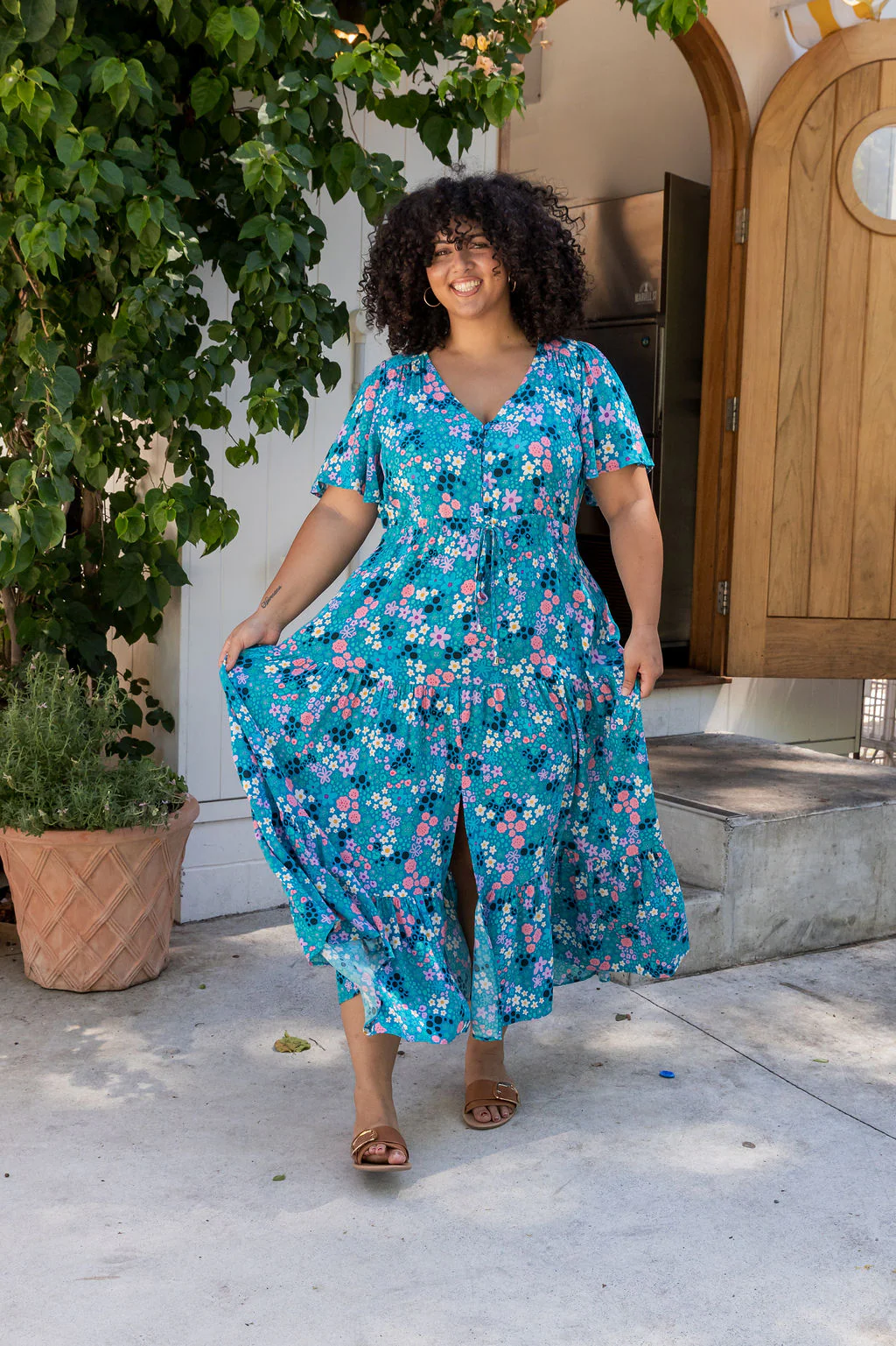 Bonnie Maxi Dress in Itsy Bitsy by Kasey Rainbow - Image 11