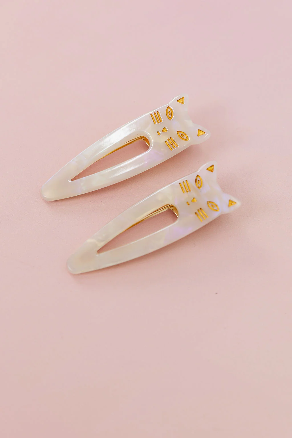 Cat Hair Clips in Clear - Image 4