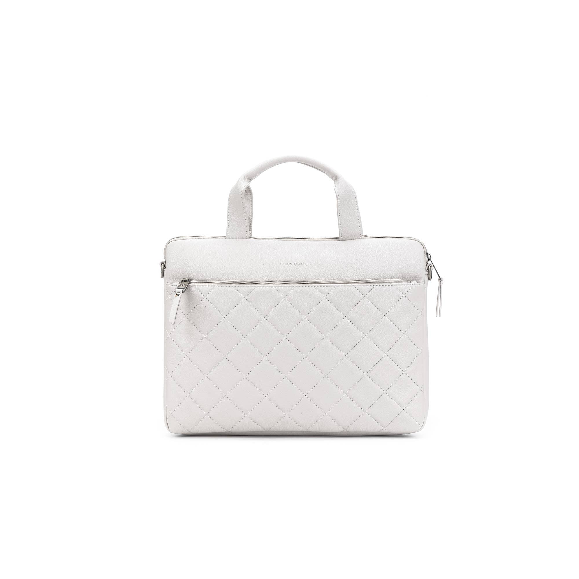 Charlie Oatmeal Laptop Bag by Black Caviar