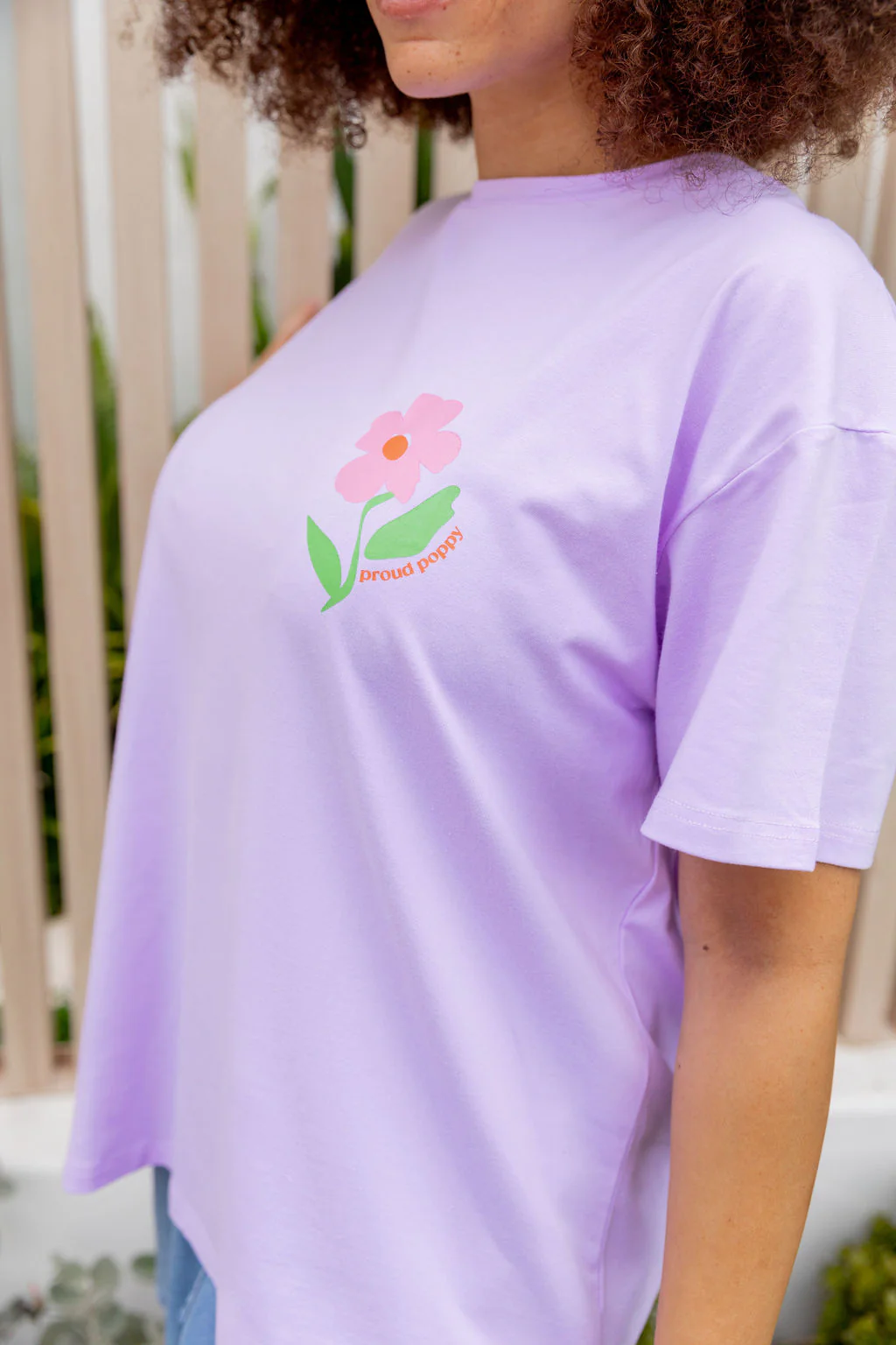 Choose Kindness Tee in Pastel Lilac - Image 15