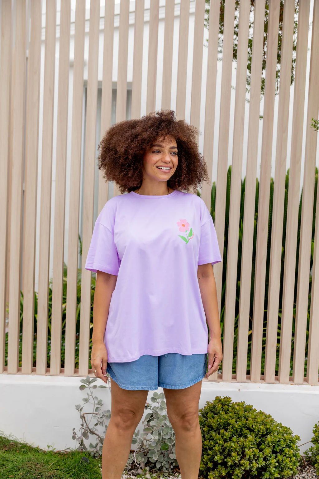 Choose Kindness Tee in Pastel Lilac - Image 17