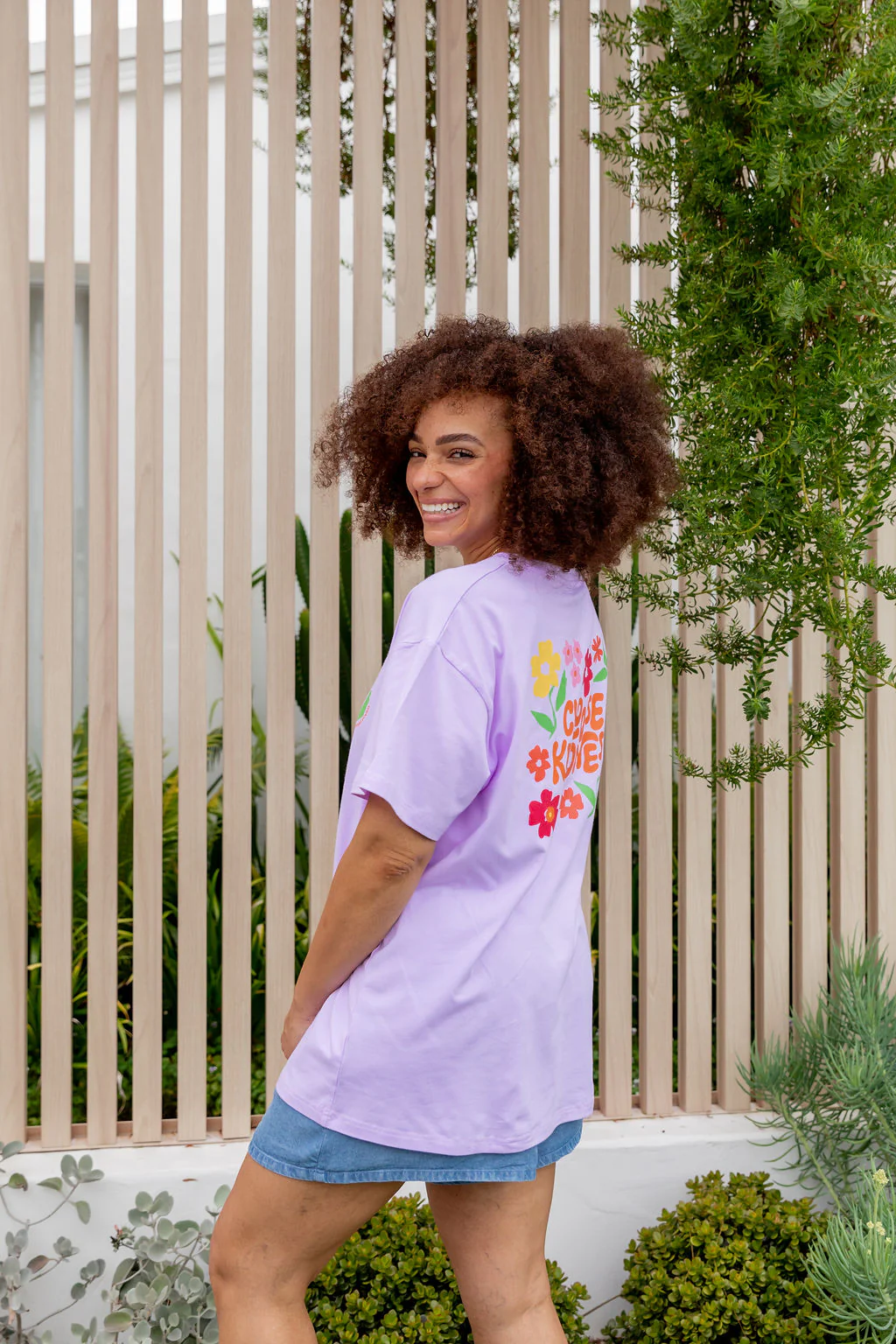 Choose Kindness Tee in Pastel Lilac - Image 21