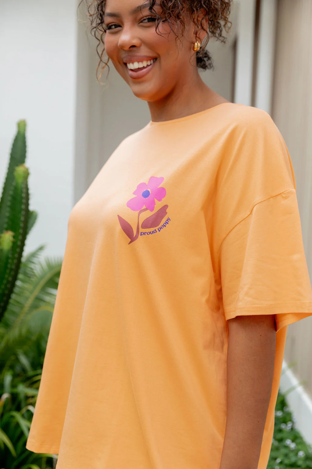 Choose Kindness Tee in Peach - Image 28