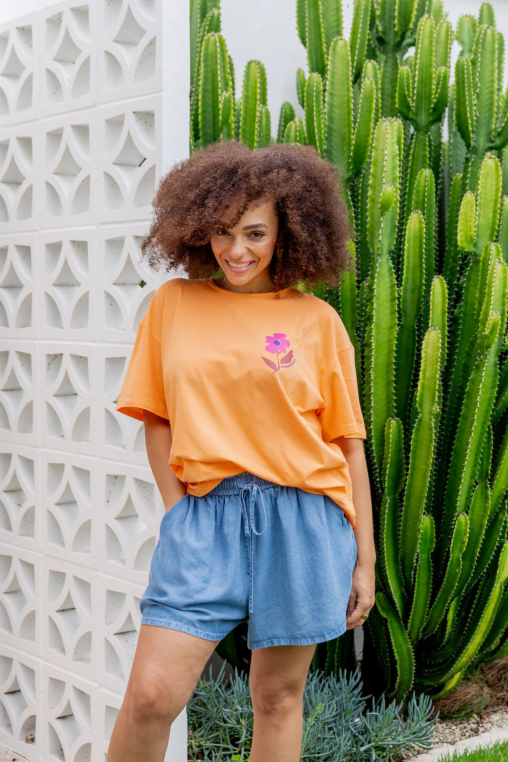 Choose Kindness Tee in Peach - Image 42