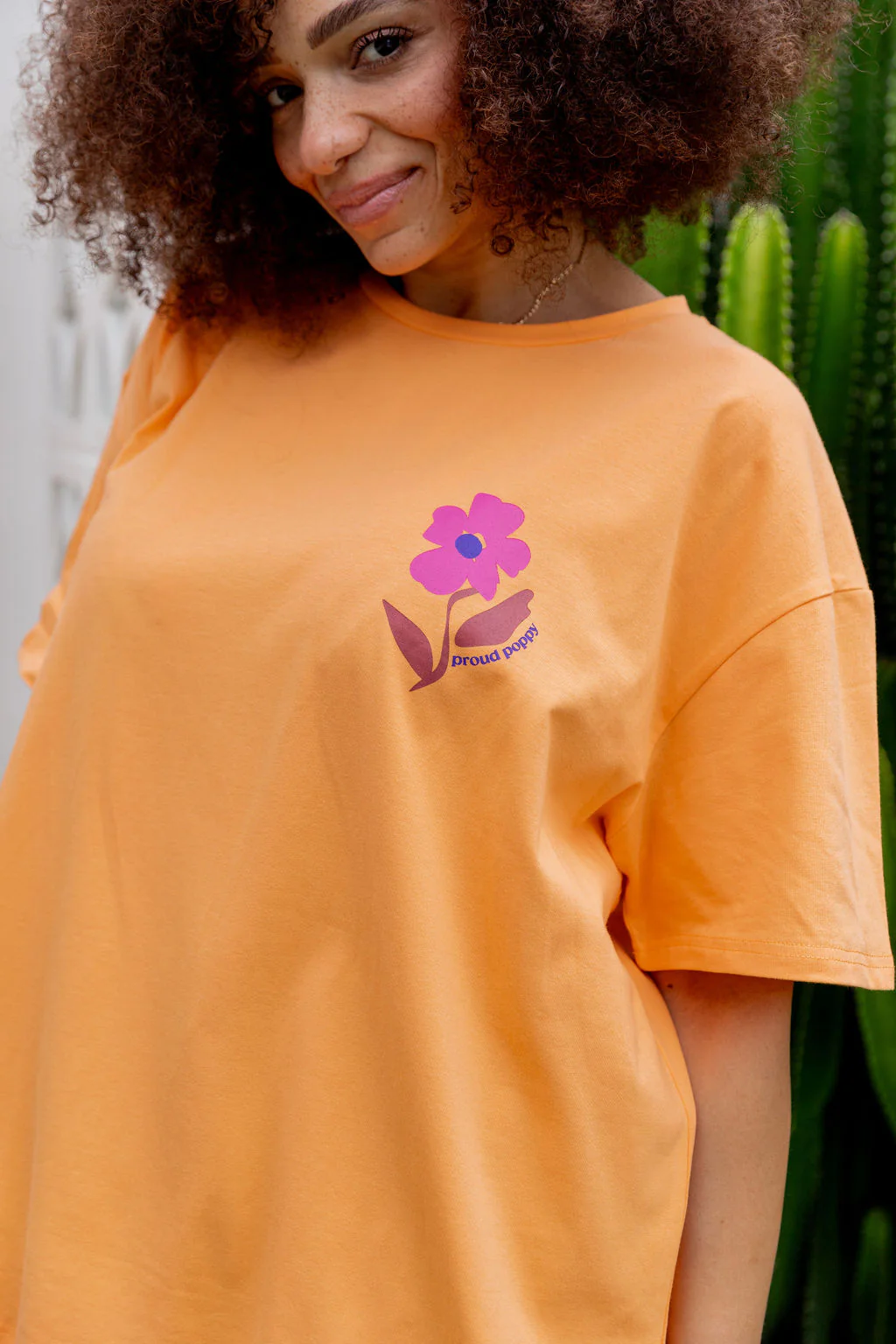Choose Kindness Tee in Peach - Image 8