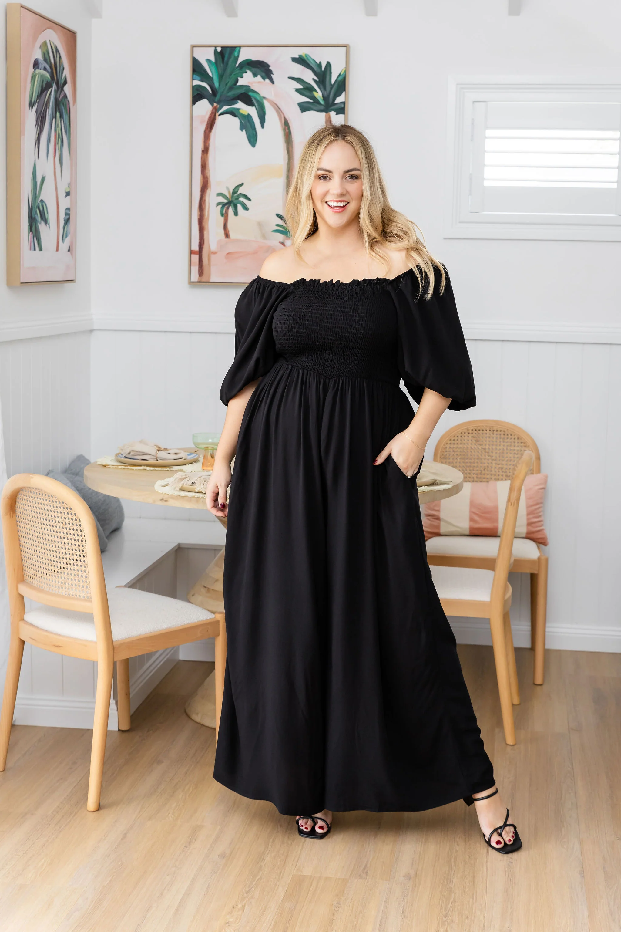 Emily Jumpsuit in Black - Image 13