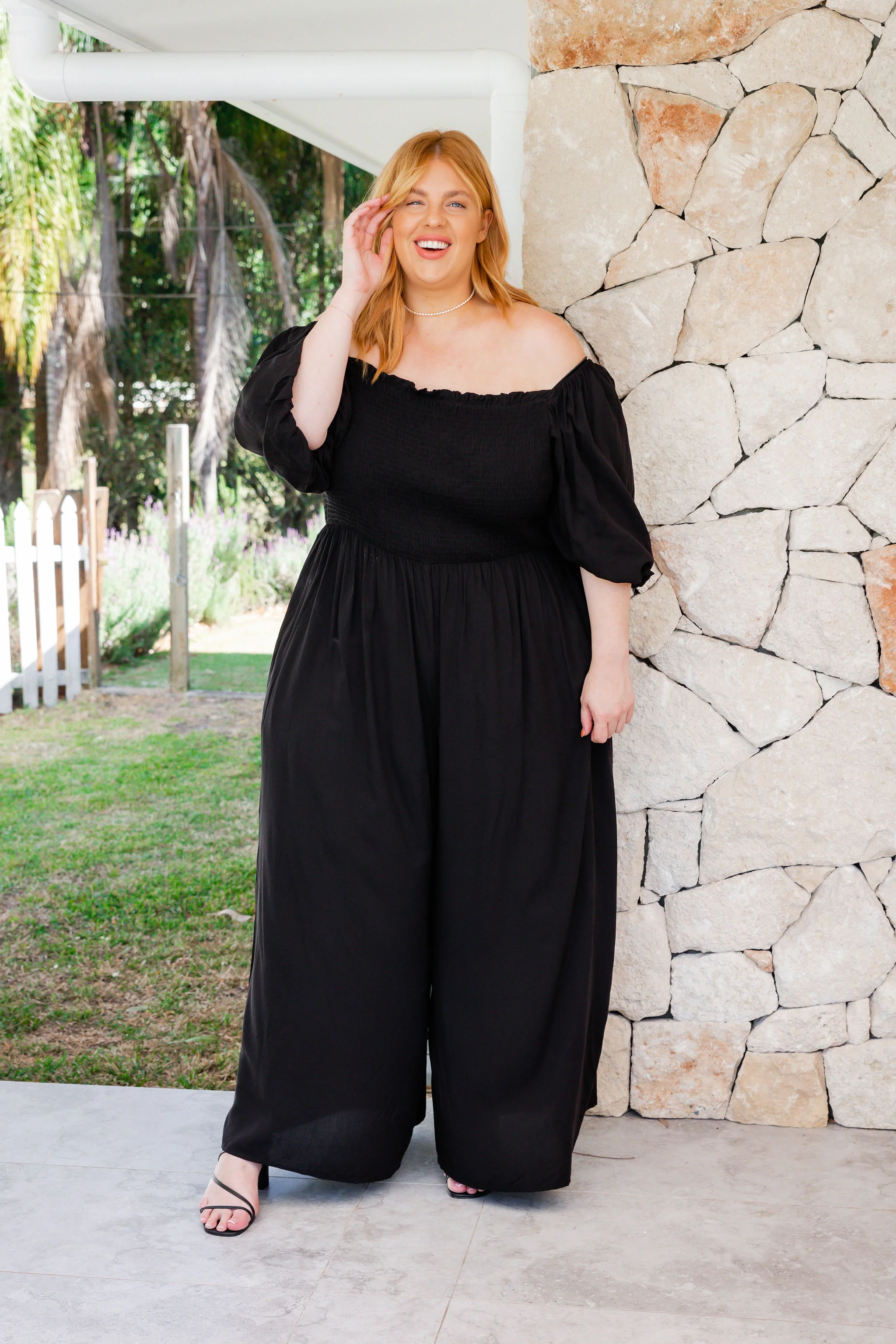 Emily Jumpsuit in Black - Image 24