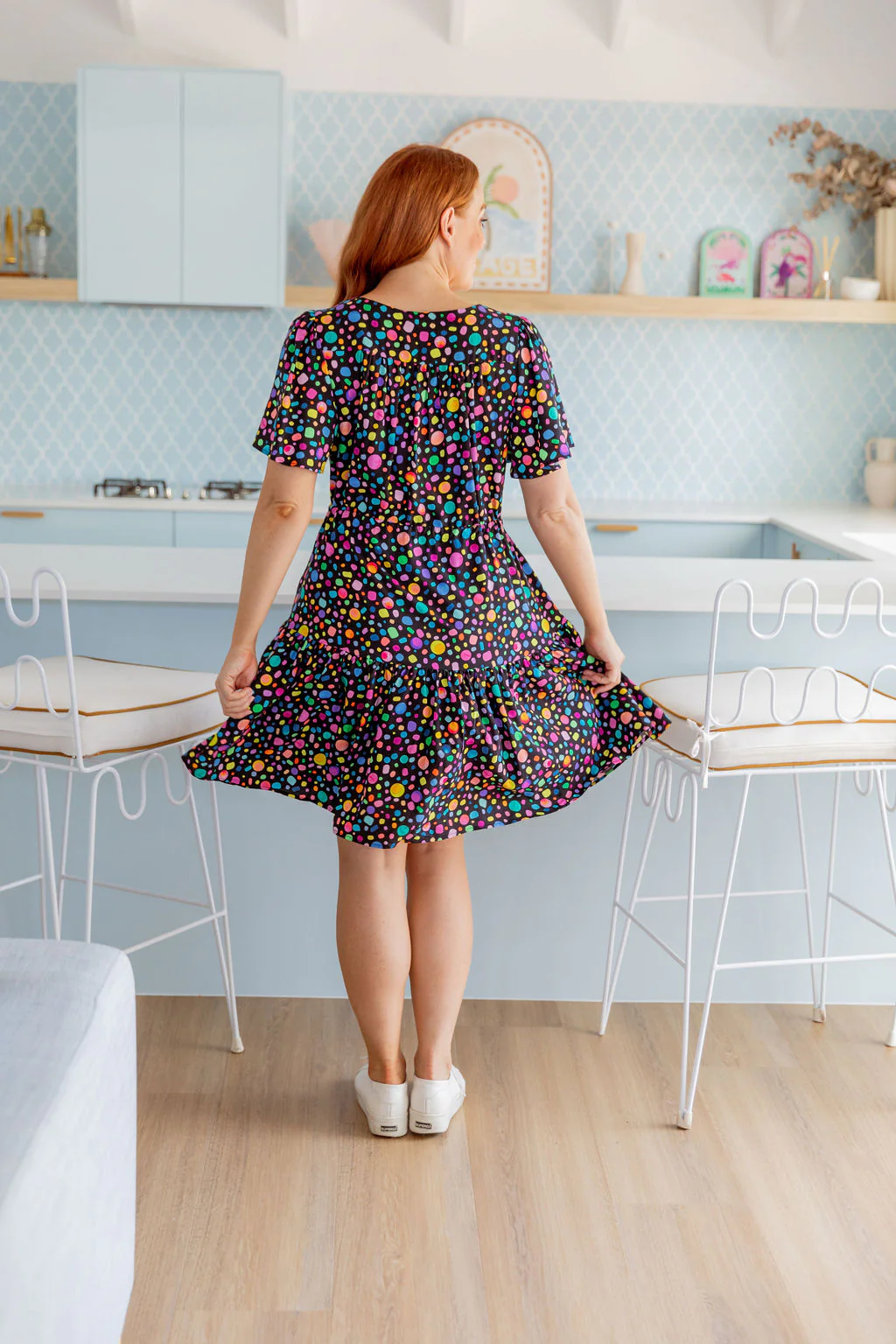 Esmae Dress in Black Pebble by Kasey Rainbow - Image 27
