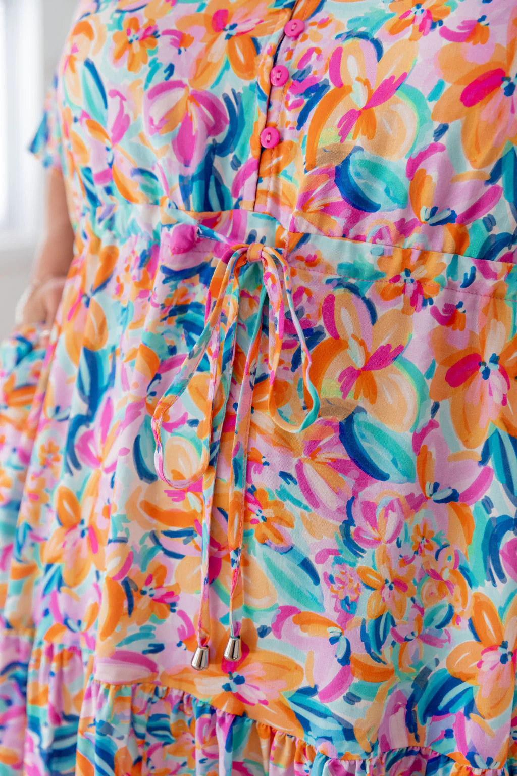 Esmae Dress in Carnival Floral - Image 26