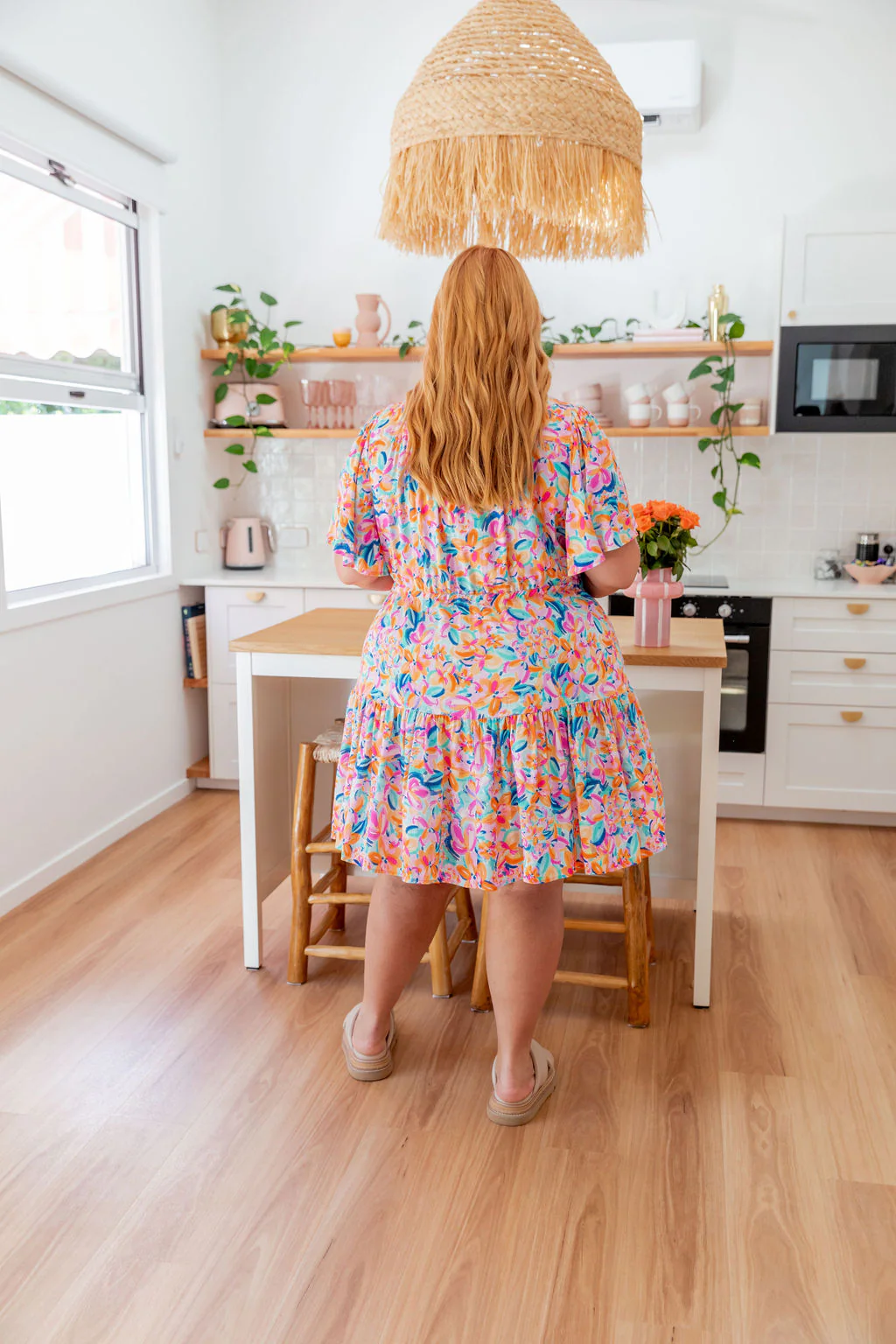 Esmae Dress in Carnival Floral - Image 40