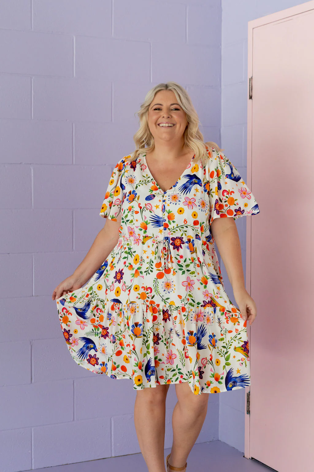 Esmae Dress in Star Crossed Lovers - Image 3