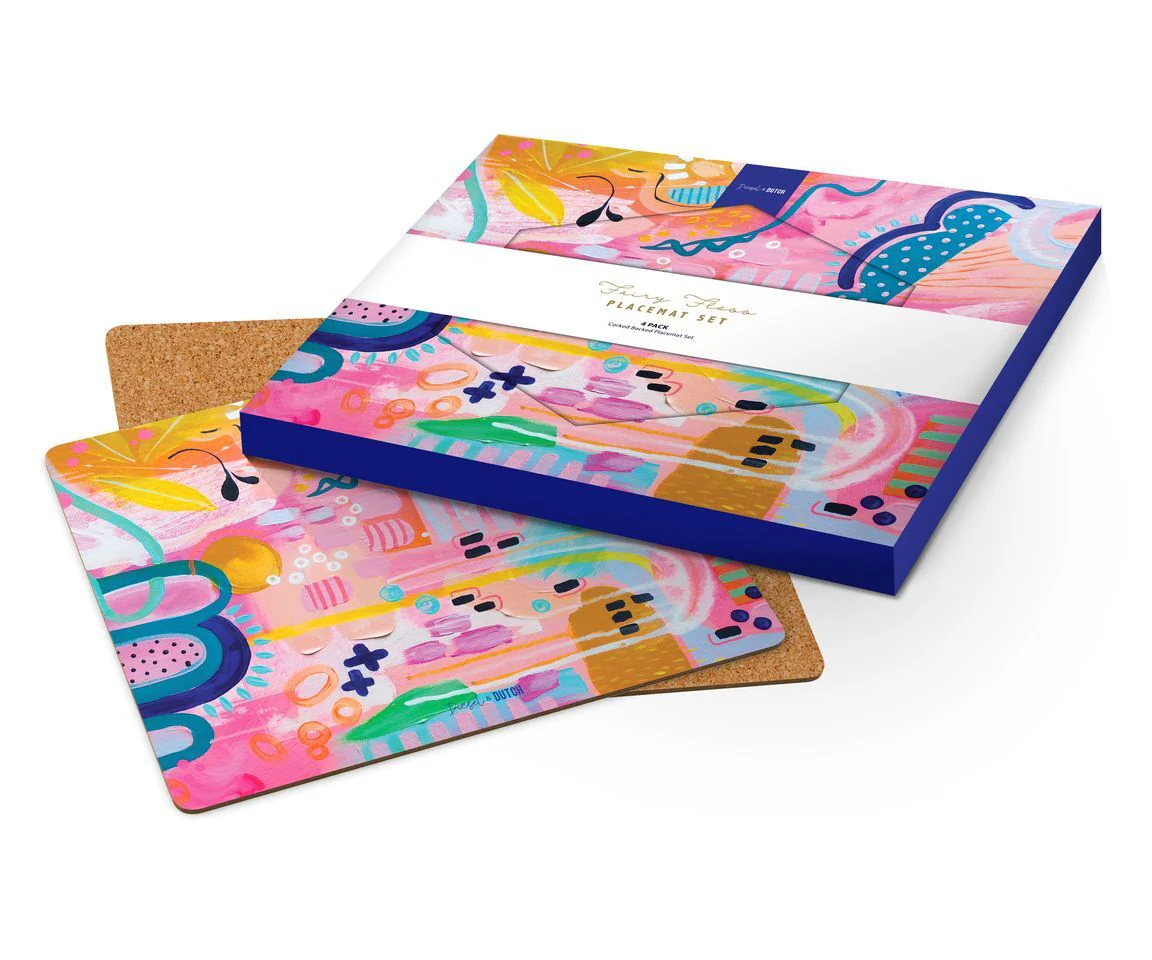 Fairy Floss Placemat Set 4 by Diesel & Dutch - Image 2