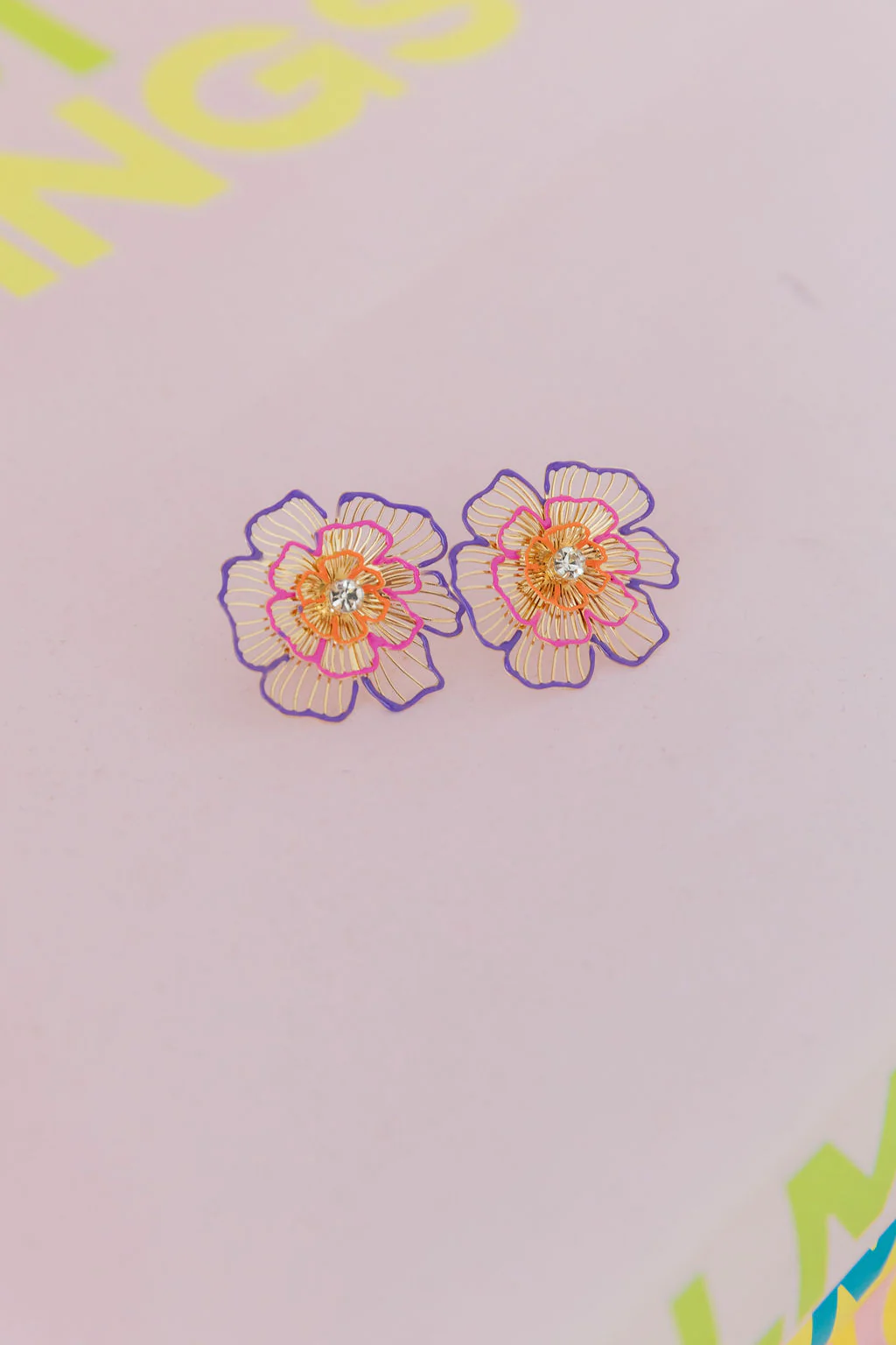 Flower Stud Earrings