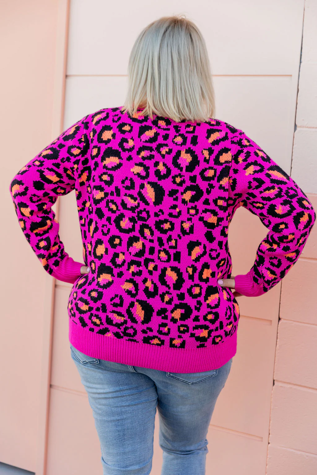 Frankie Knit In Pink Leopard by Kasey Rainbow - Image 10
