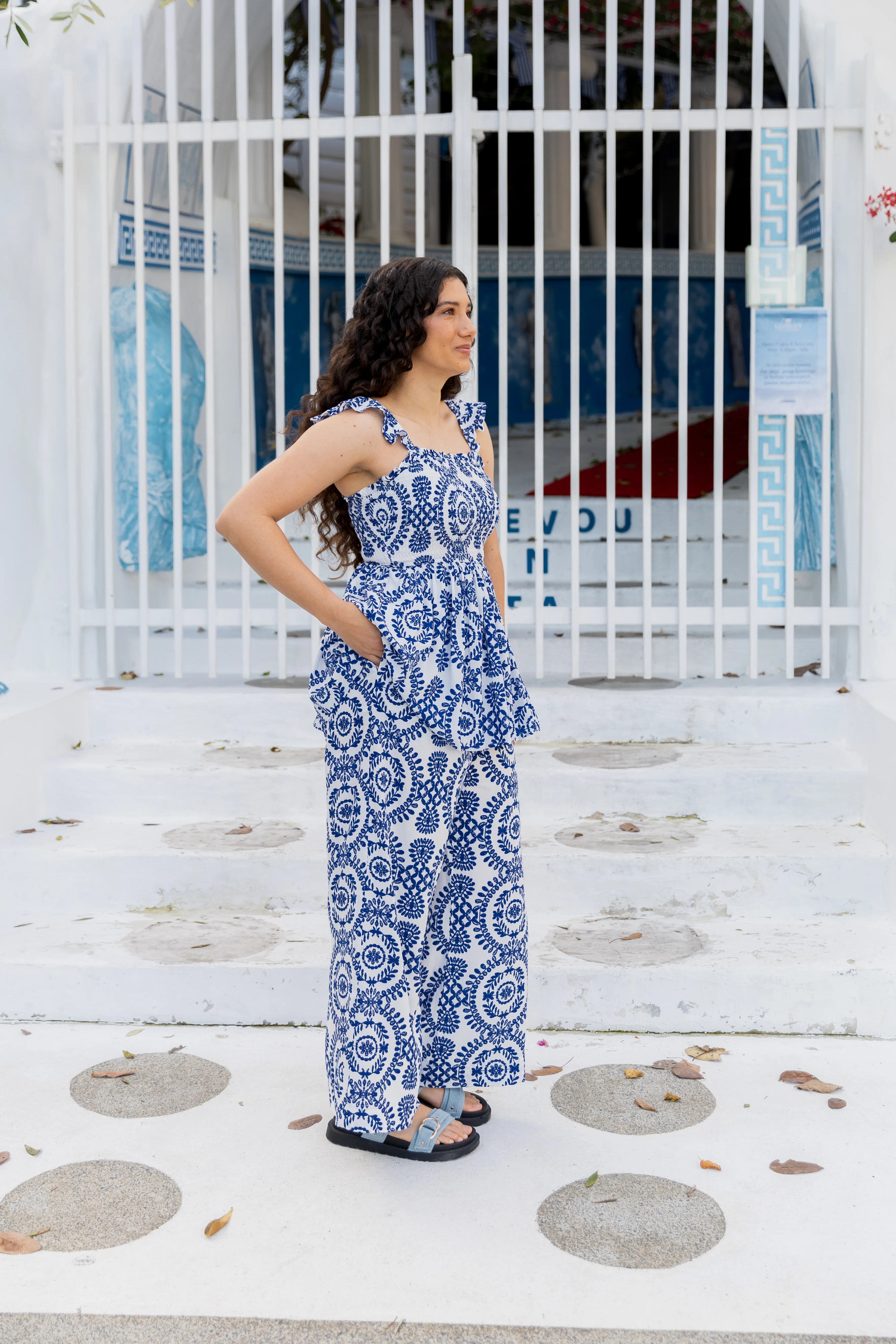 Gina Pants in Mykonos - Image 21