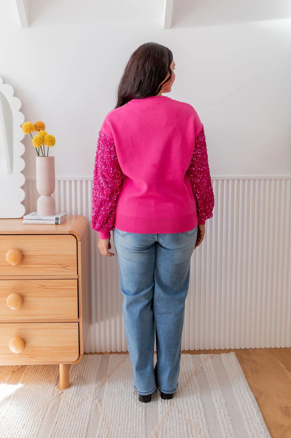 Glam Knit In Pink - Image 17
