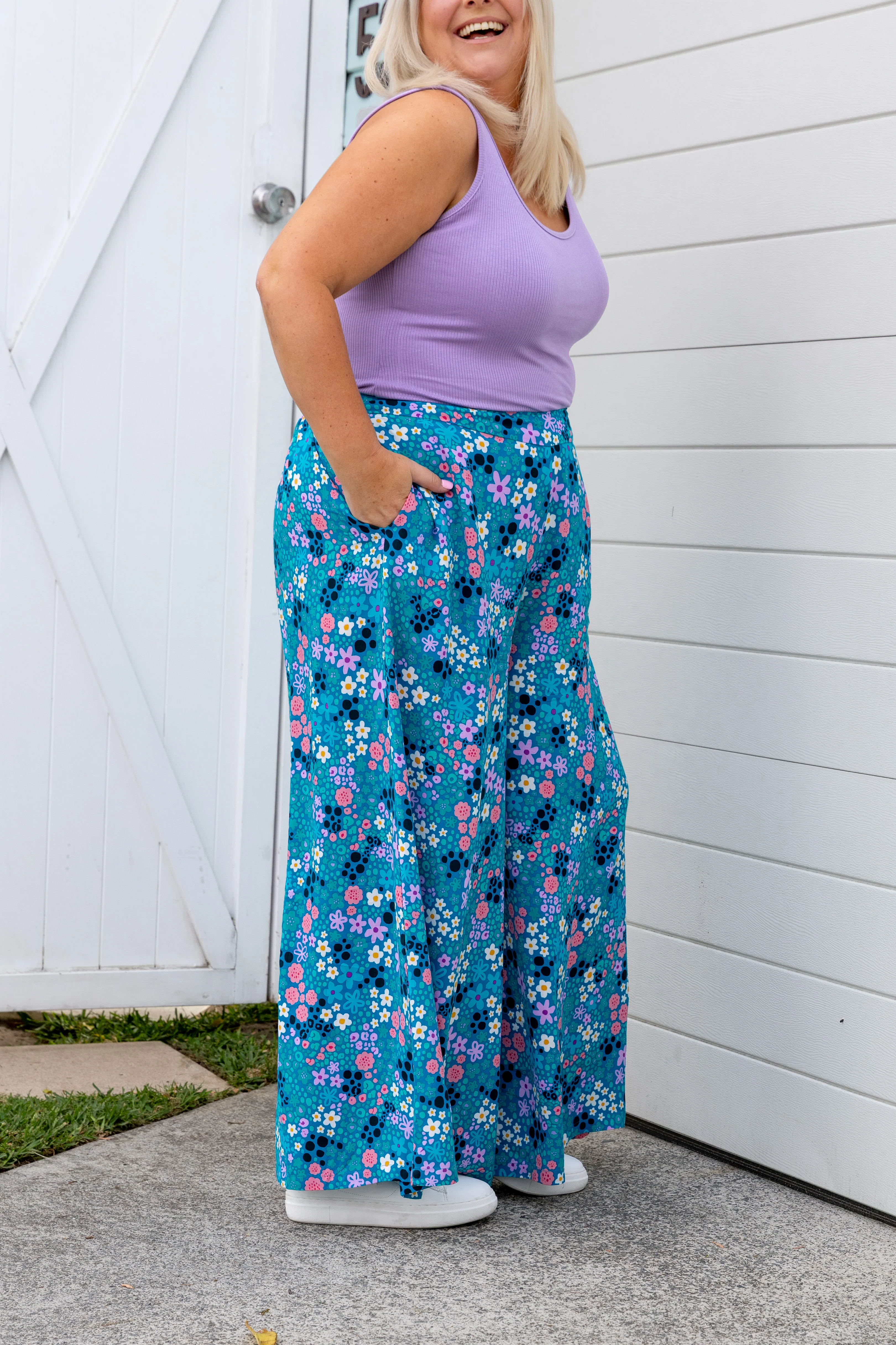 Larsa Pant in Itsy Bitsy by Kasey Rainbow - Image 7