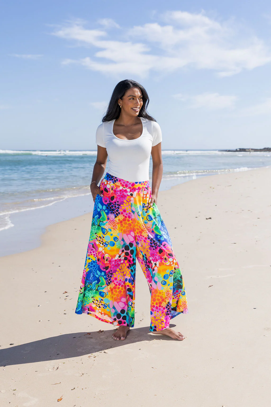 Larsa Pants in Boom! by Kasey Rainbow
