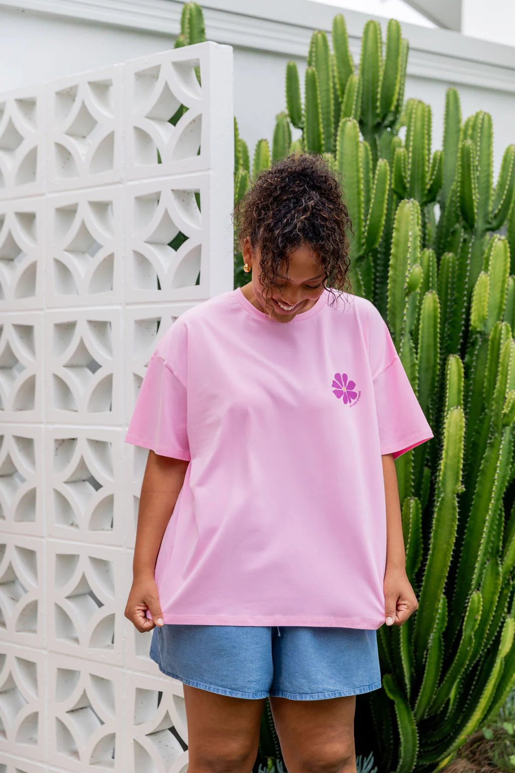 Make it Happen Tee in Sherbet - Image 7