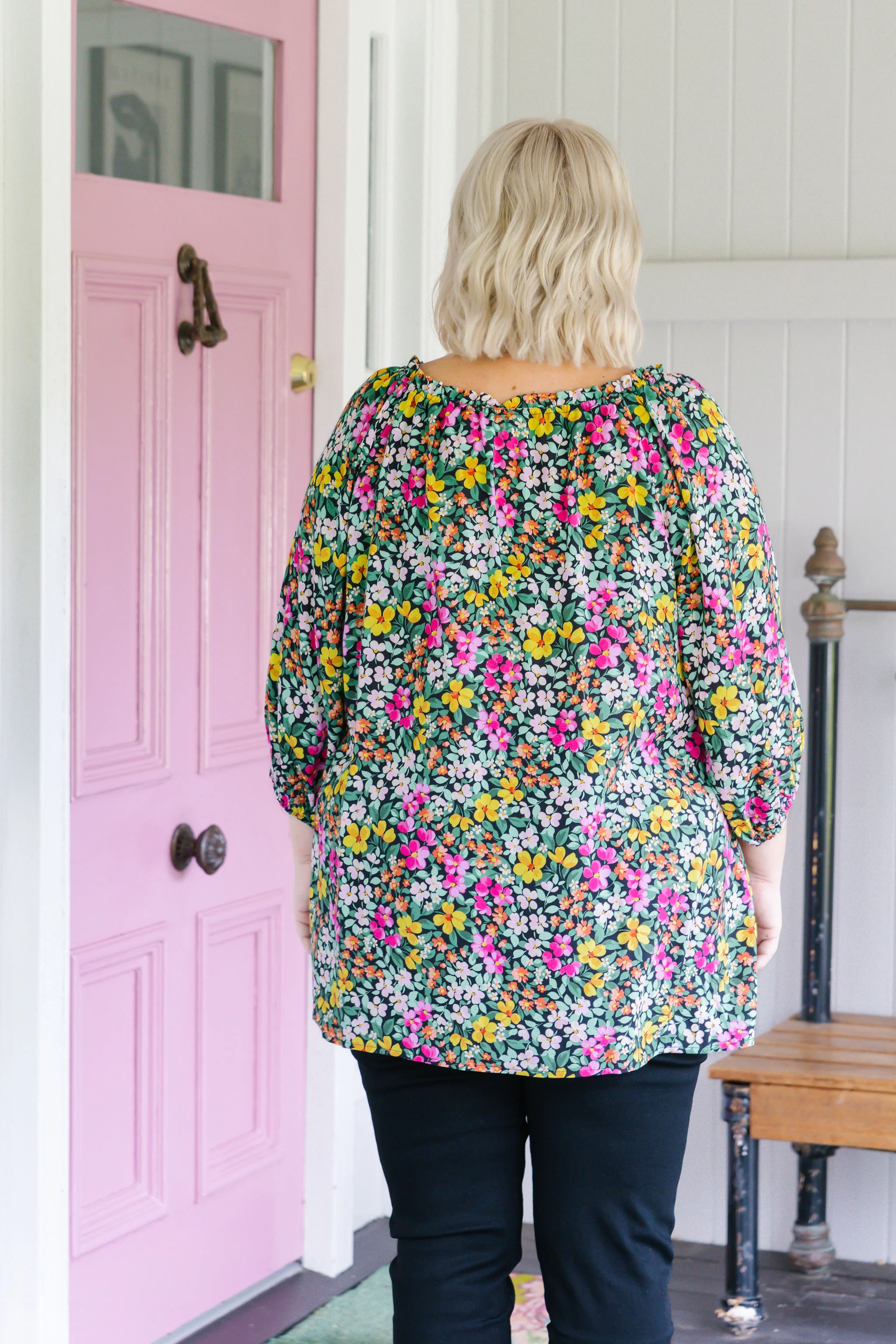 Martina Blouse in Garden Stroll - Image 12
