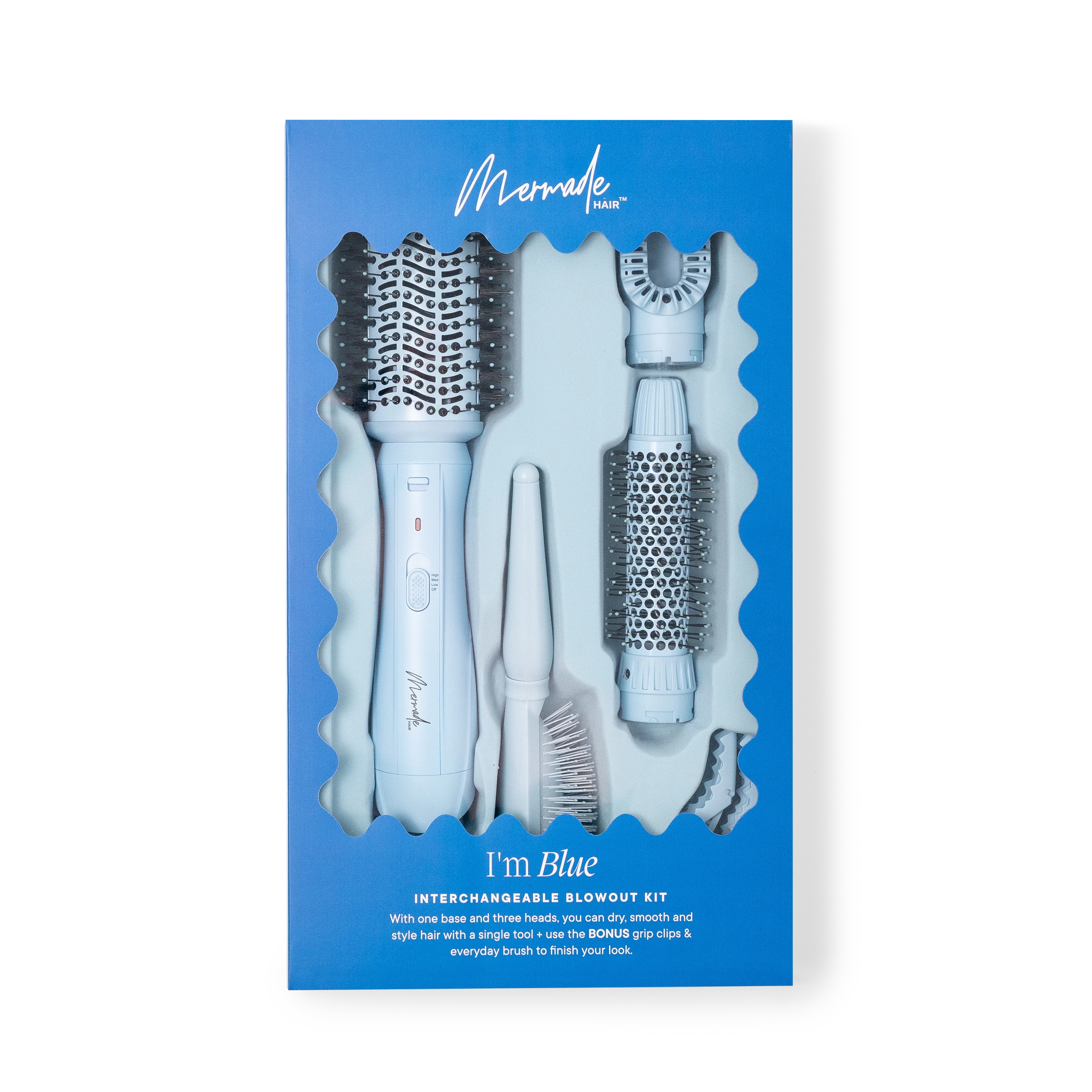 Mermade Hair Interchangeable Blowout Kit - I'm Blue - Image 2