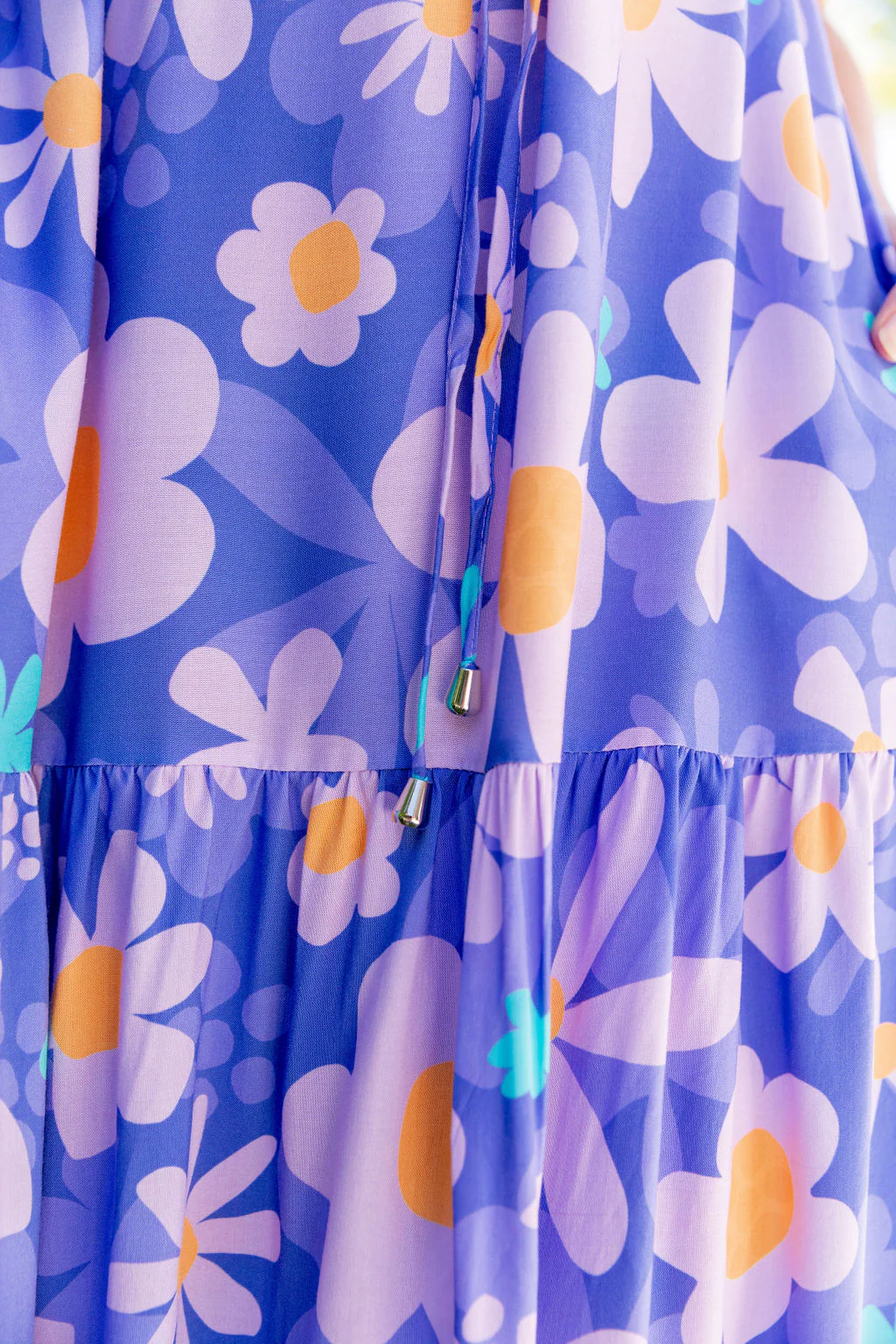 Bonnie Dress in Lilac Daisies - Image 8