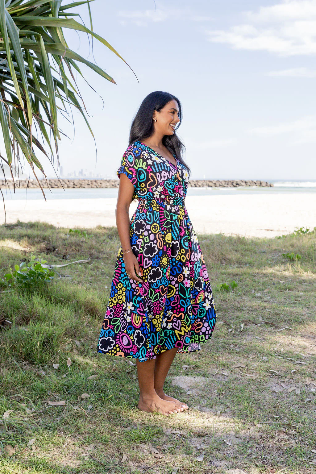 Millie Midi Dress in Teenage Dream by Kasey Rainbow - Image 11