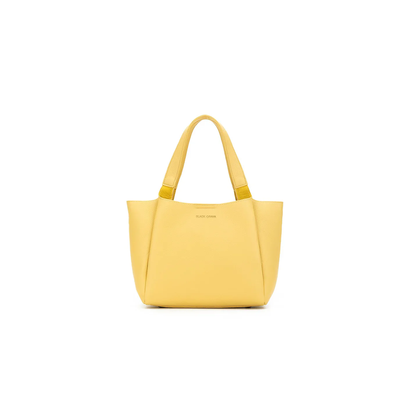 Mini Evelyn Butter 3 Piece Hobo Tote by Black Caviar - Image 2