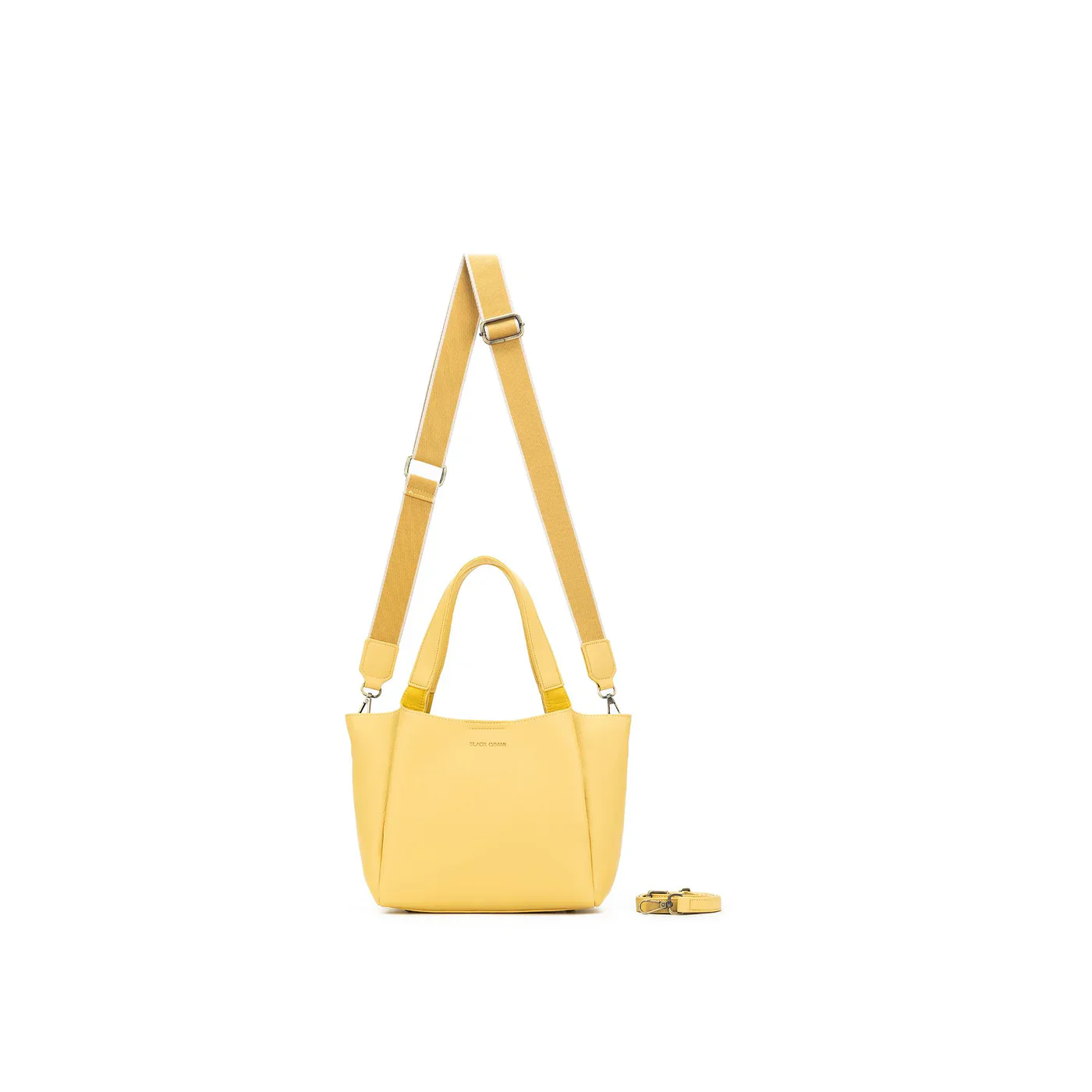 Mini Evelyn Butter 3 Piece Hobo Tote by Black Caviar - Image 6