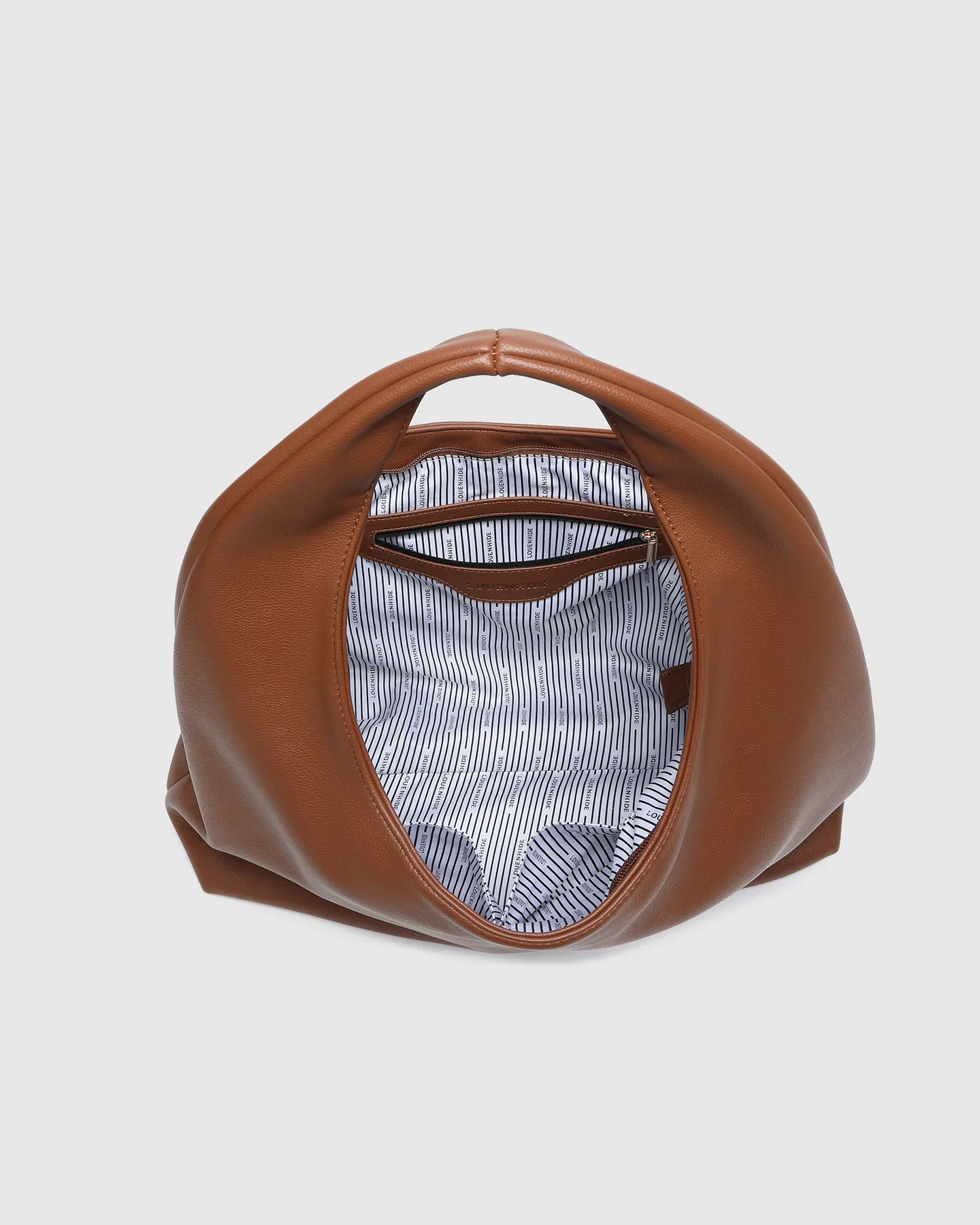 Monaco Shoulder Bag in Tan by Louenhide - Image 3