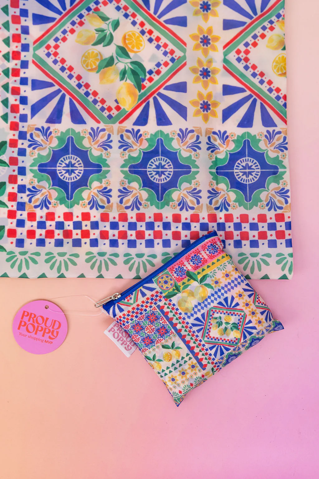 PP Reusable Shopper Bag in Limoncello - Image 7