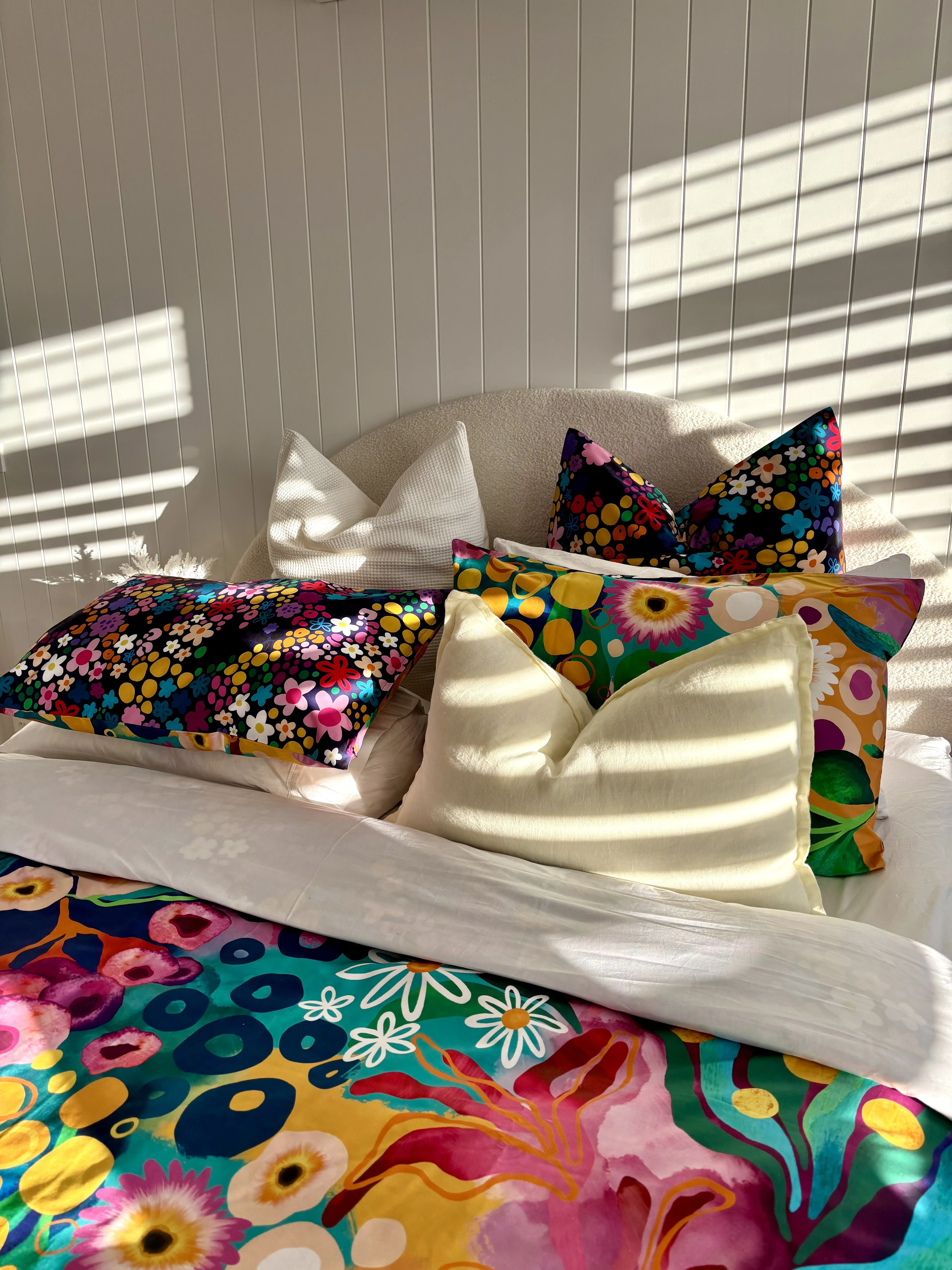 Quilt Cover Set in Matilda by Kasey Rainbow - Image 12
