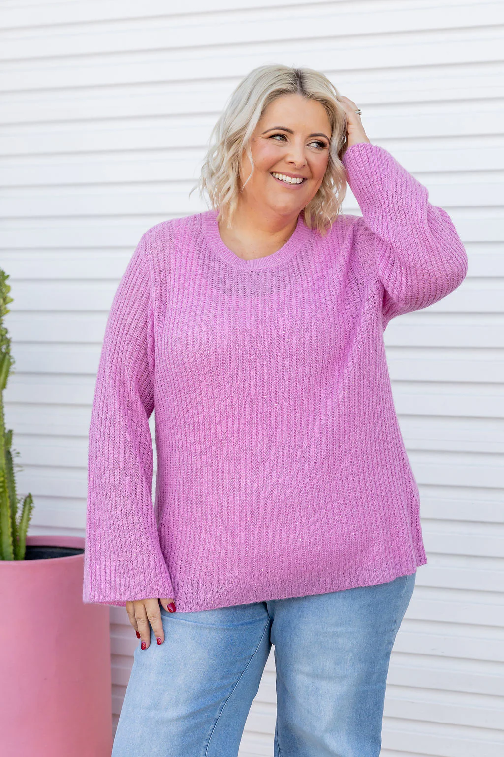 Regina Knit in Sherbet Sparkle - Image 3