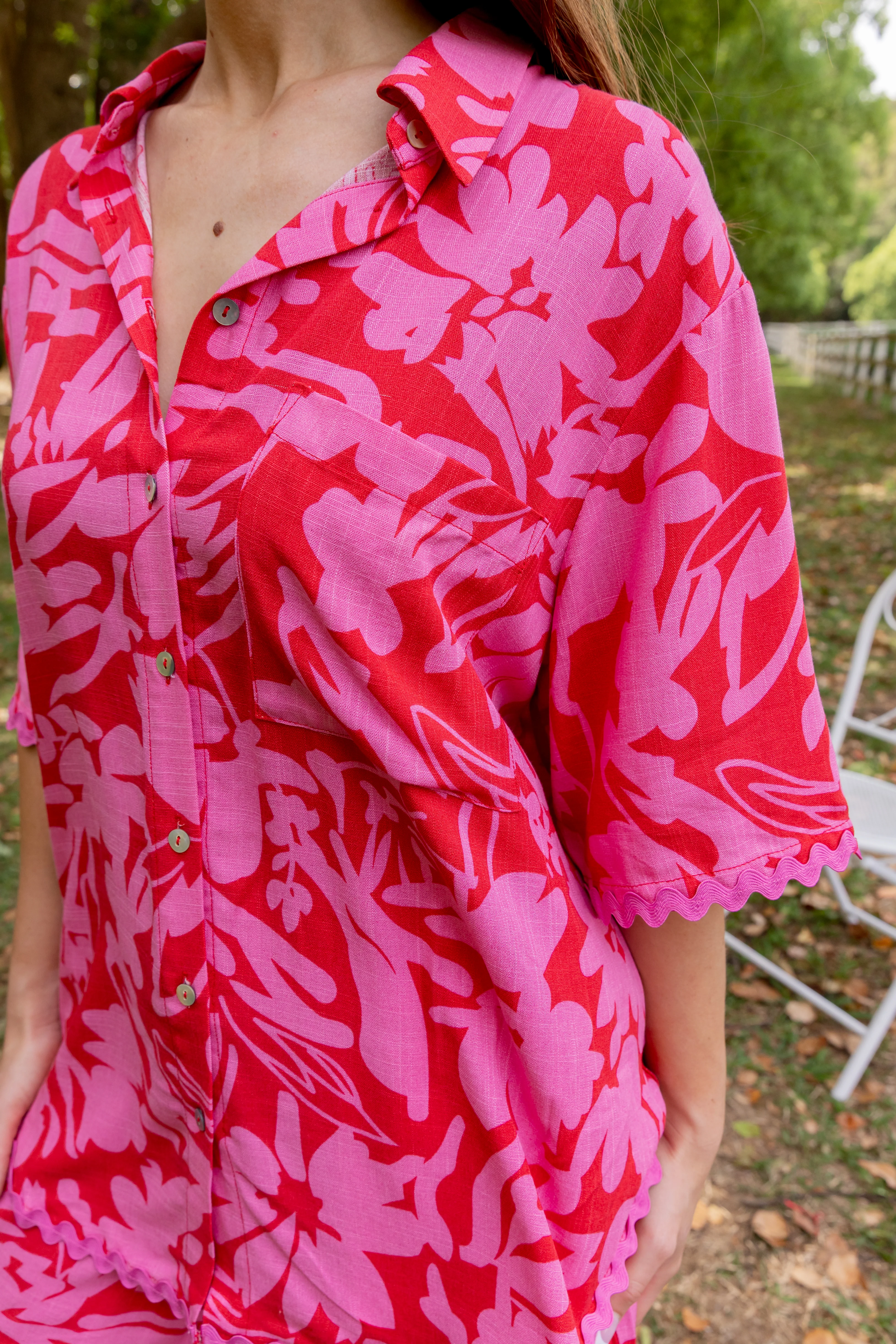 Samara Shirt in Fiesta - Image 16