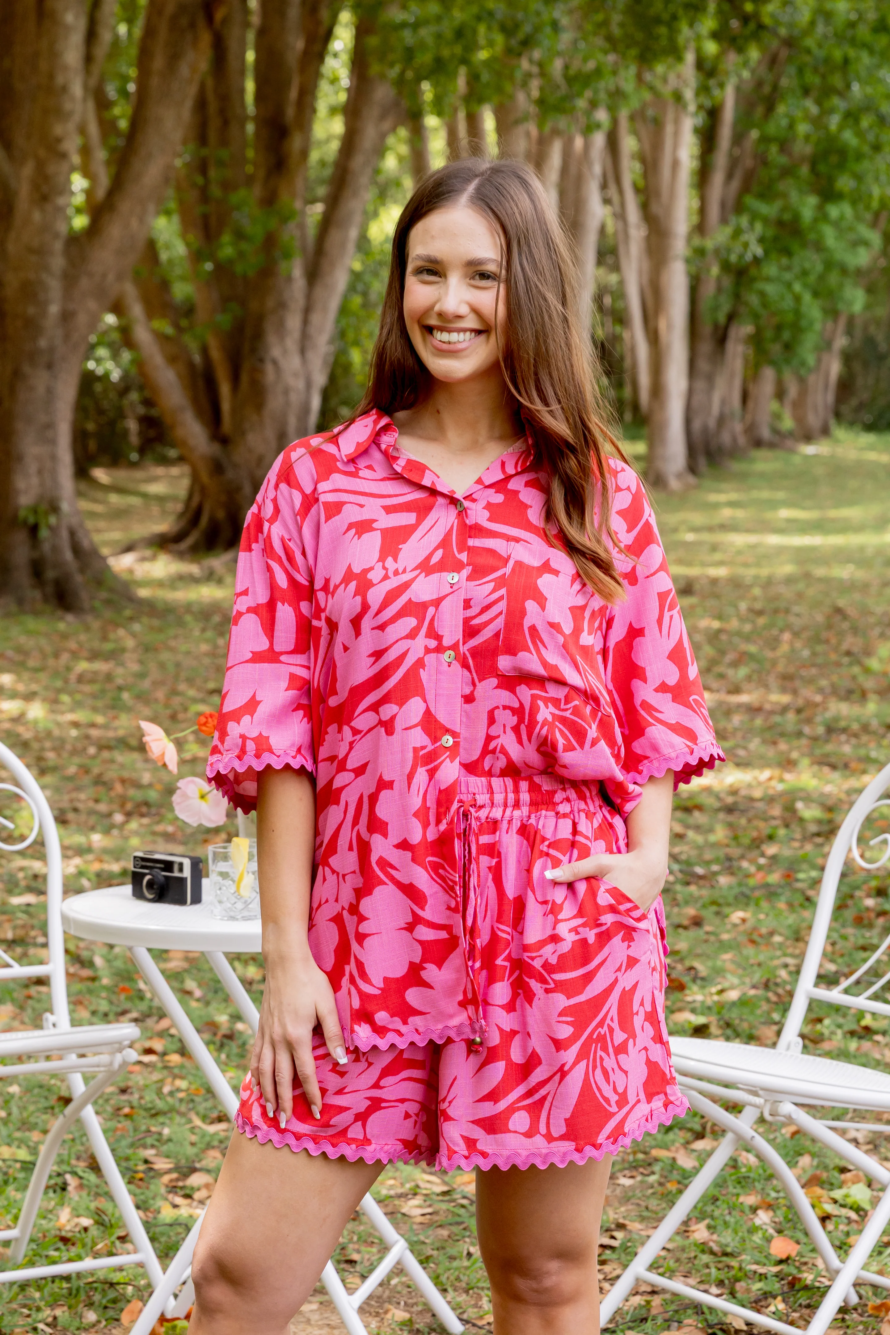 Samara Shirt in Fiesta - Image 3