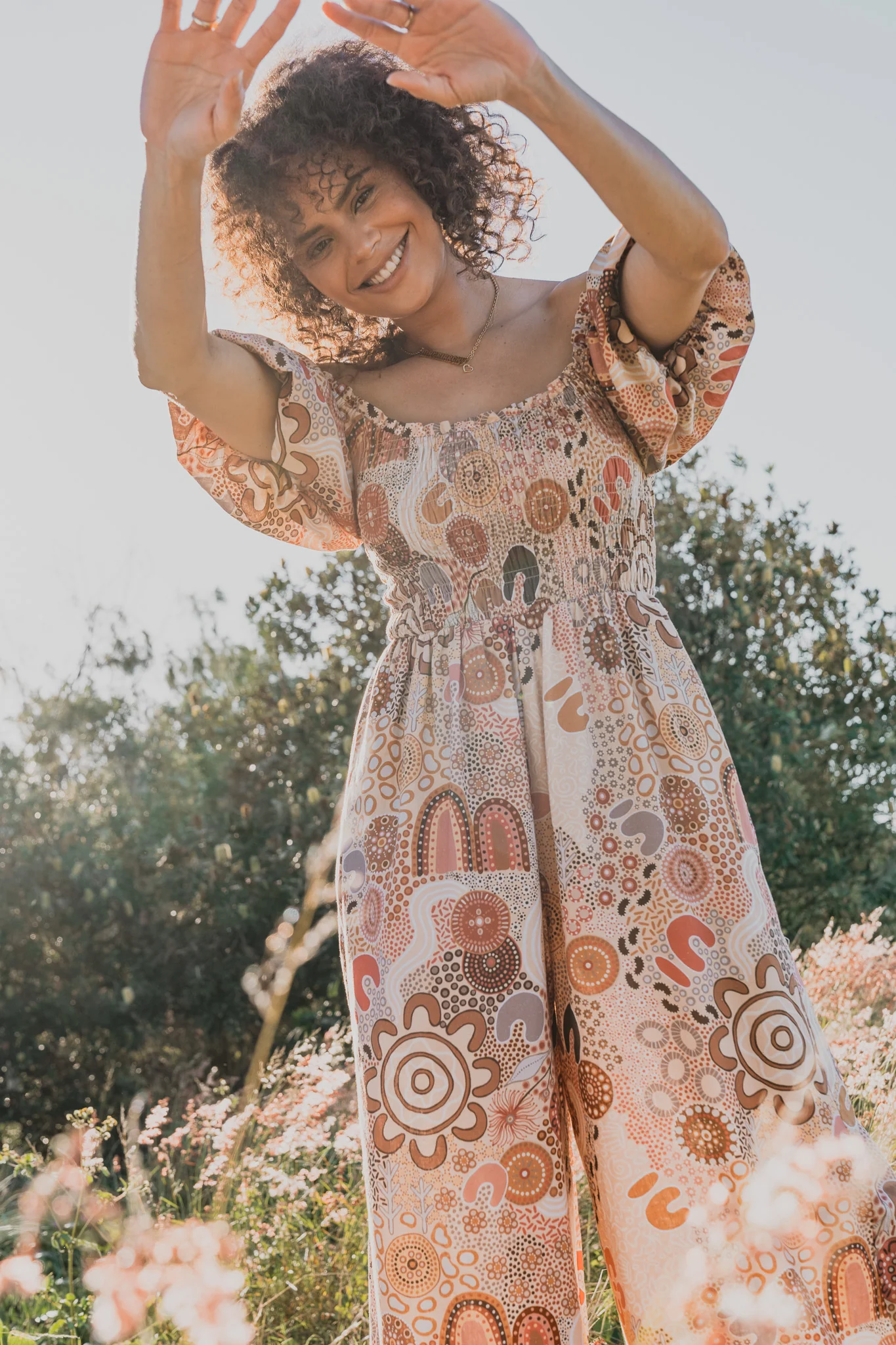 Stelle Jumpsuit in Rise and Bloom - Image 3
