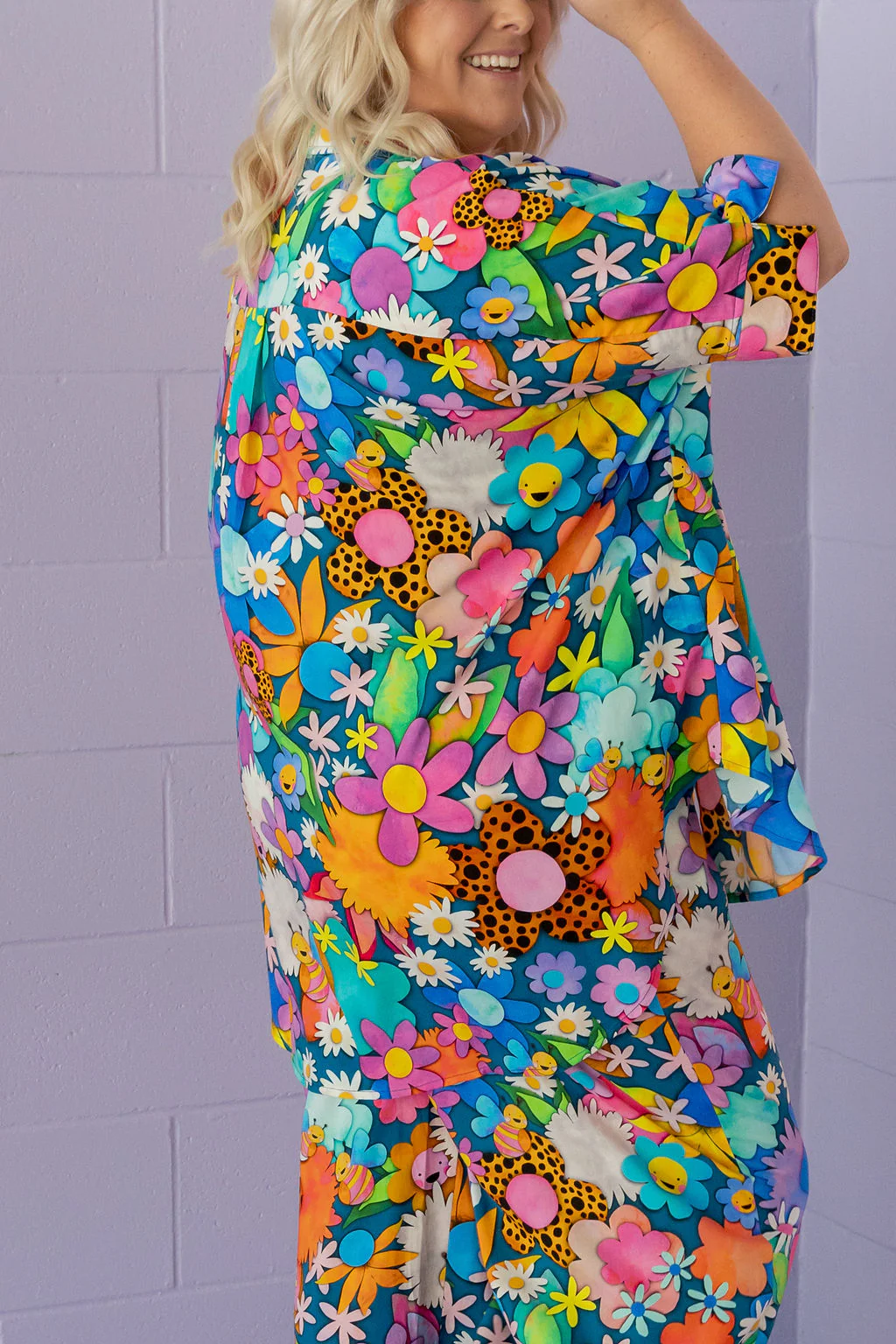 Tammin Shirt in Kutopia Floral by Kasey Rainbow - Image 9