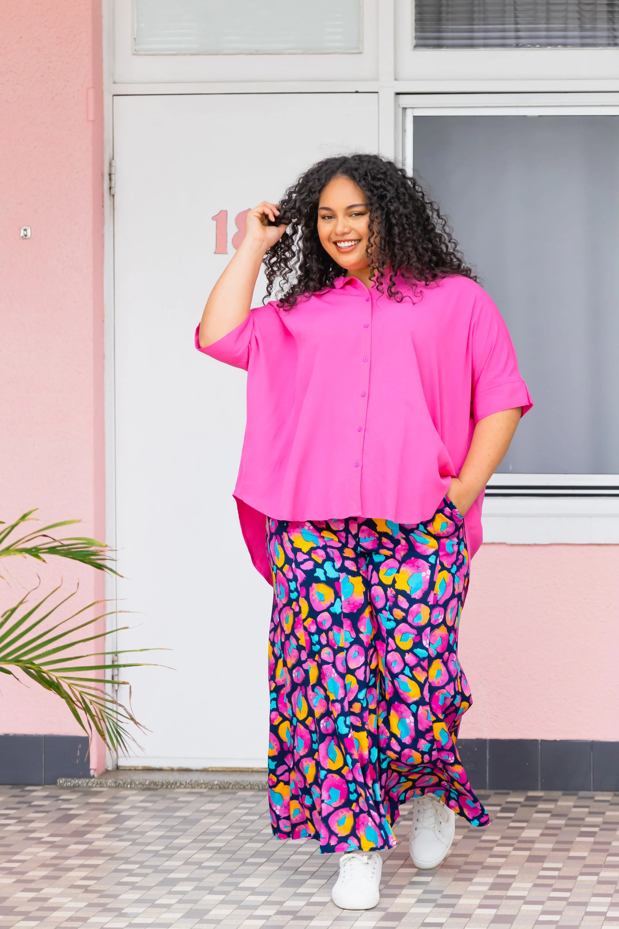 Tammin Shirt In Pink - Image 10