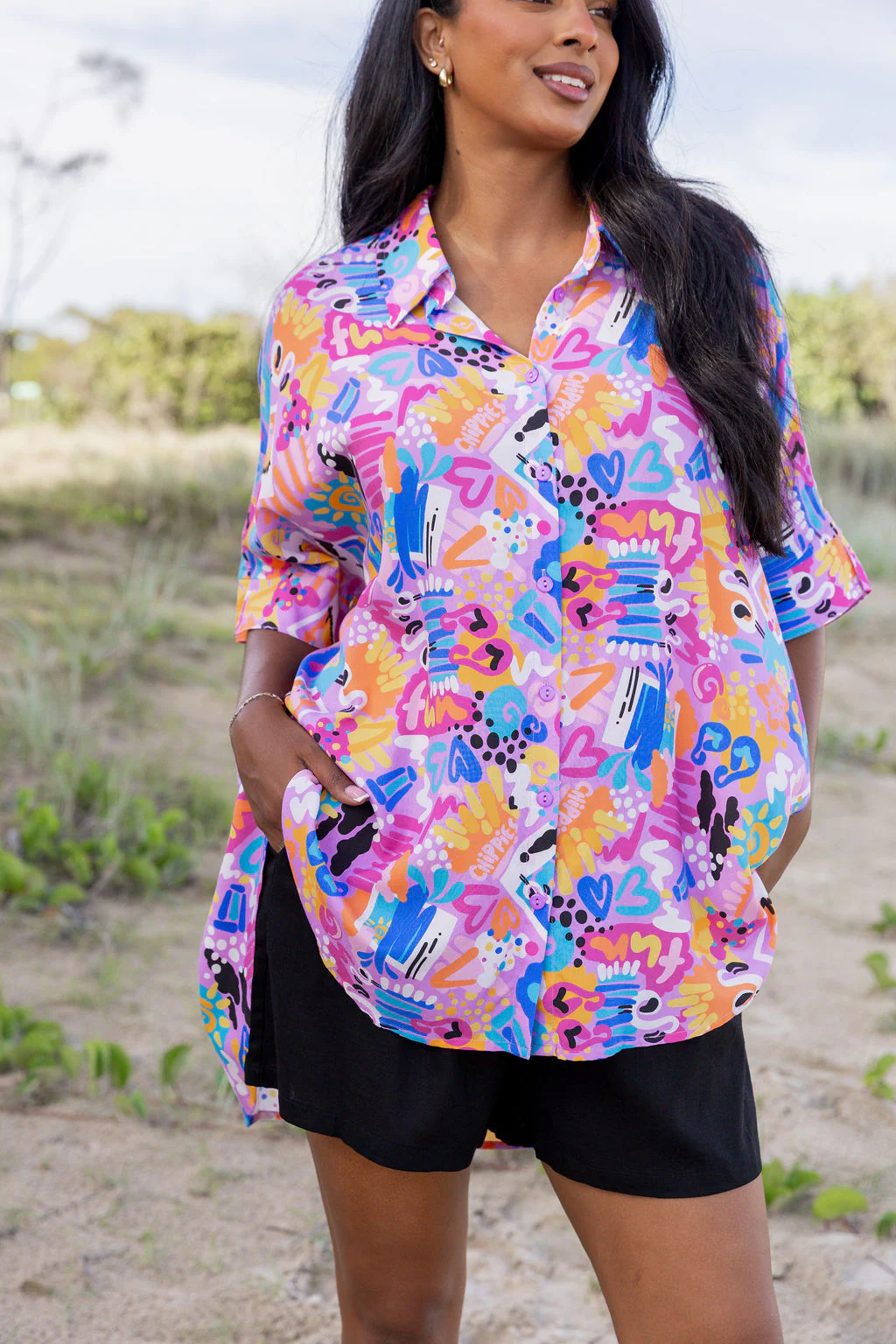 Tammin Shirt in Summer Snapshots by Kasey Rainbow - Image 5