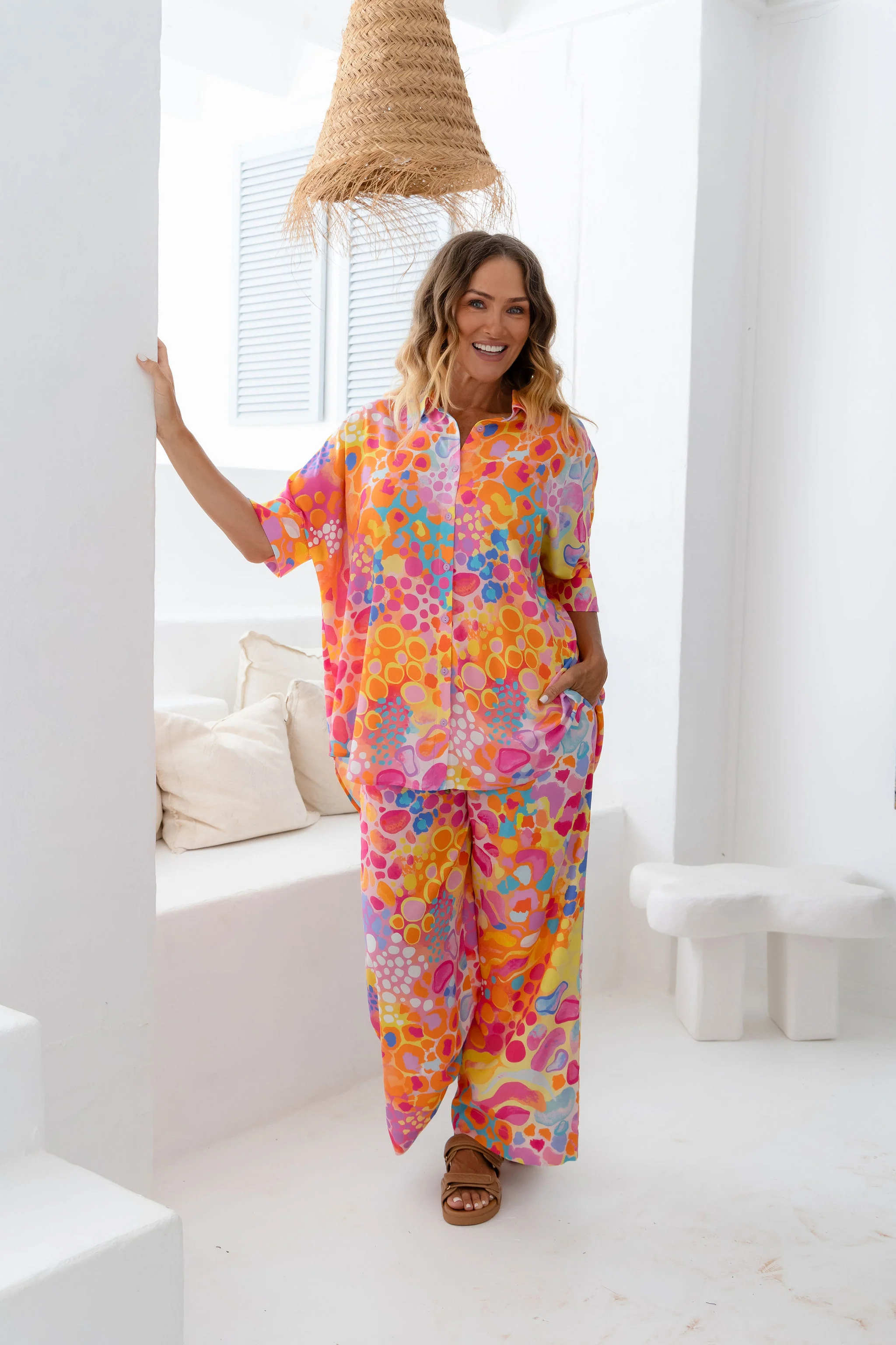 Tammin Shirt in Tequila Sunrise by Kasey Rainbow - Image 7