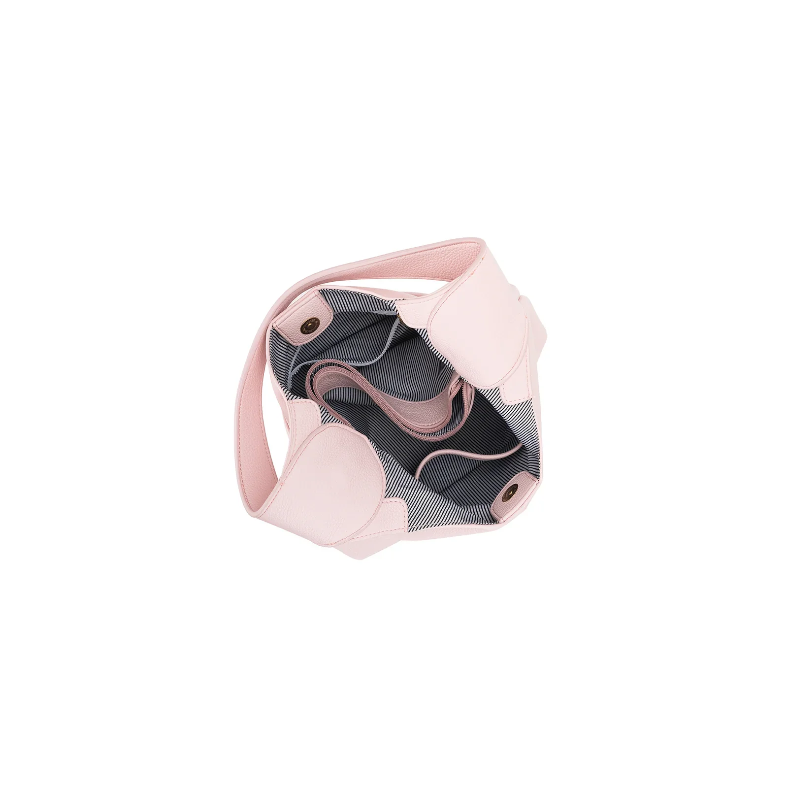 Tammie Marshmallow Pink 2 Piece Handbag Set by Black Caviar - Image 8